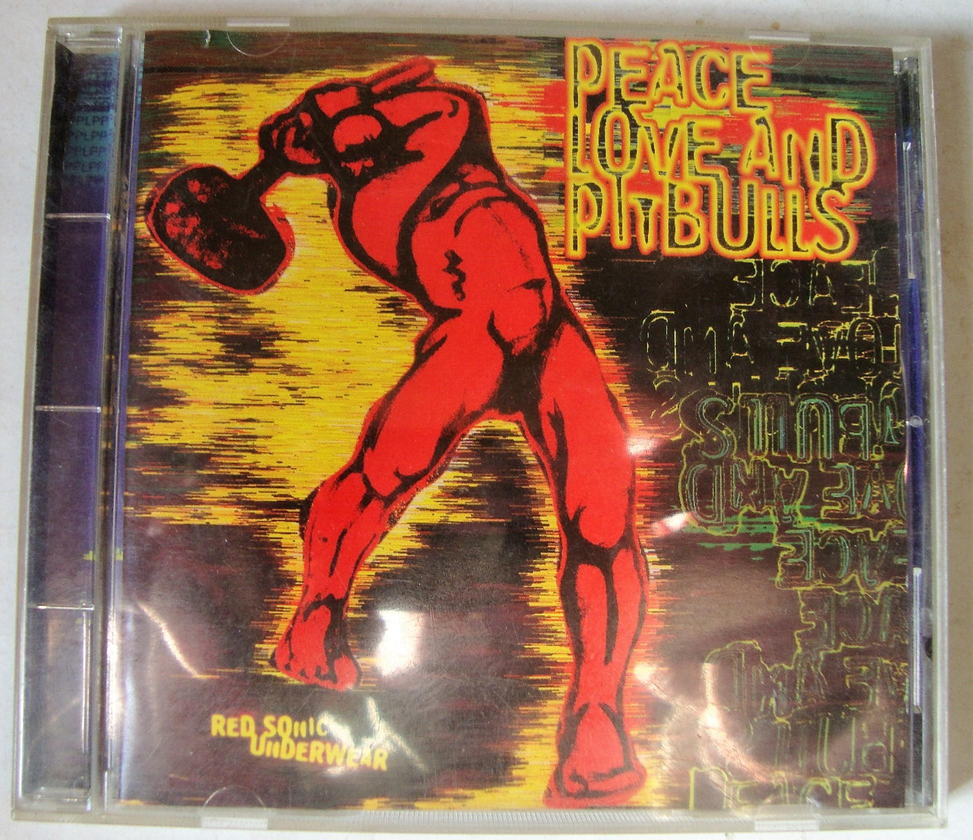 troc de troc cd album peace love and pitbulls " red sonic underwear " image 0