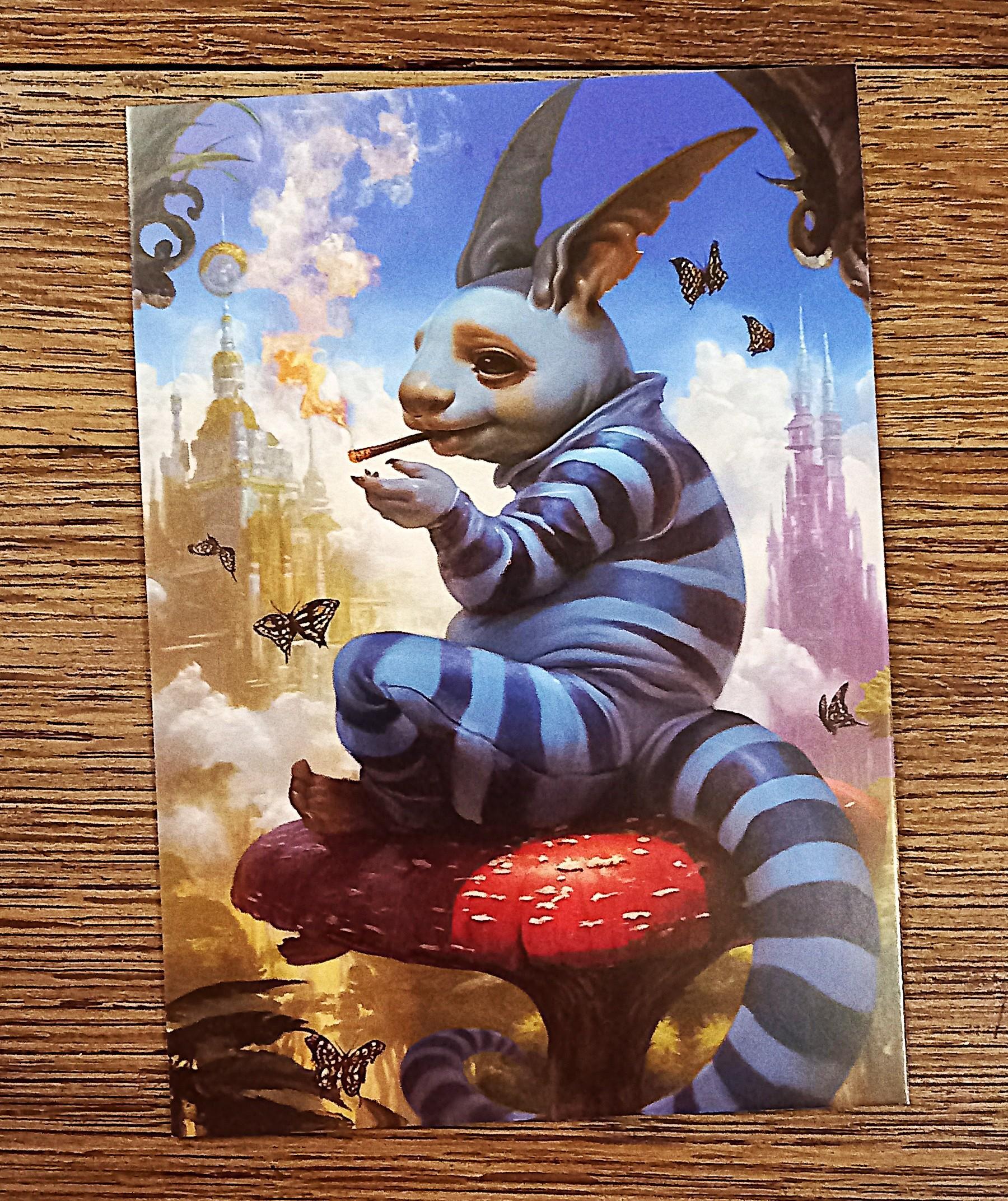 troc de troc carte postale "la chenille". image 0