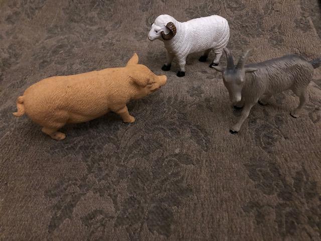 troc de troc lot figurines animaux de la ferme (avec défauts) image 0