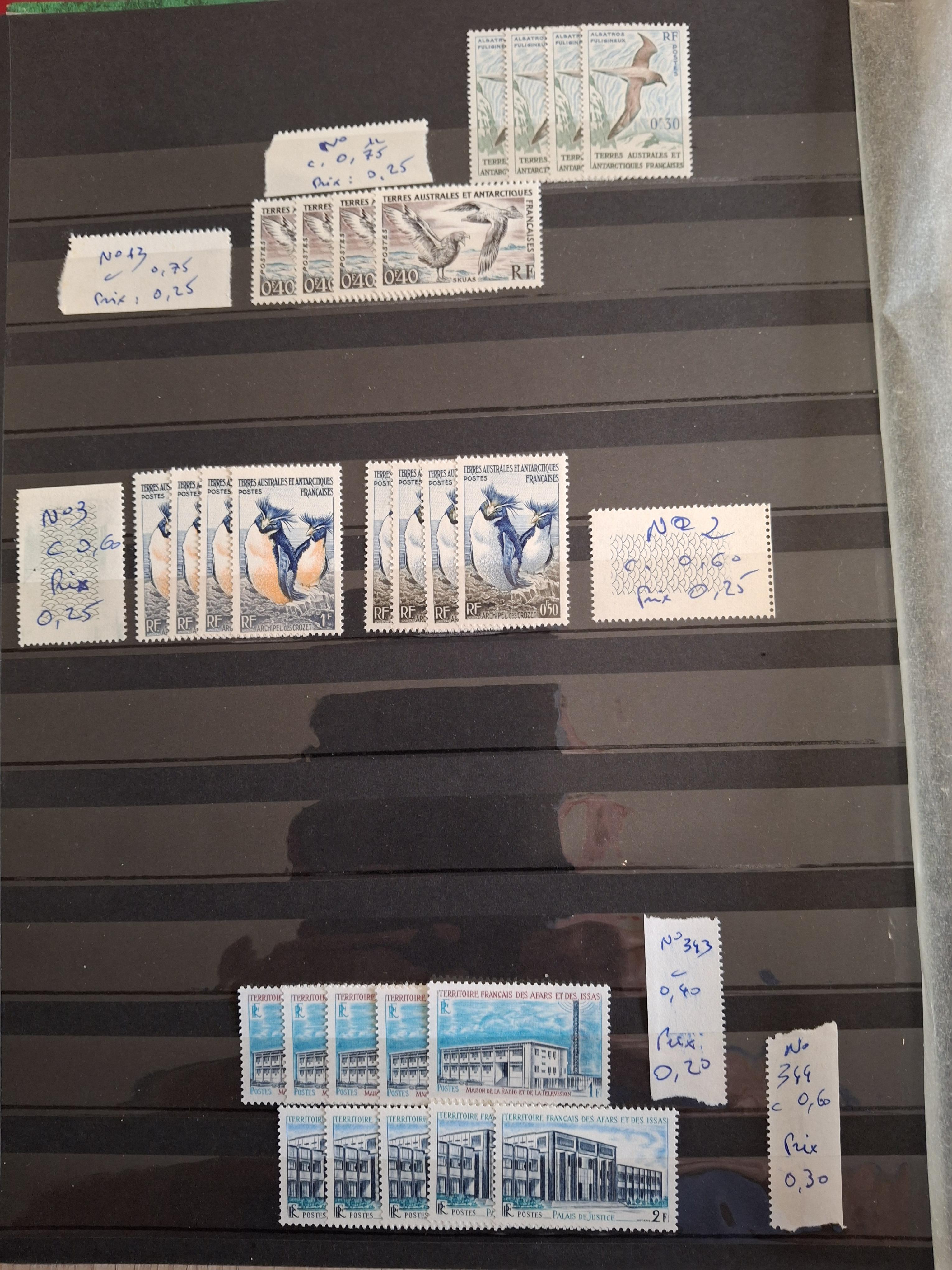 troc de troc echange timbres des taaf ou des afars et issas contre flyers uniq image 0