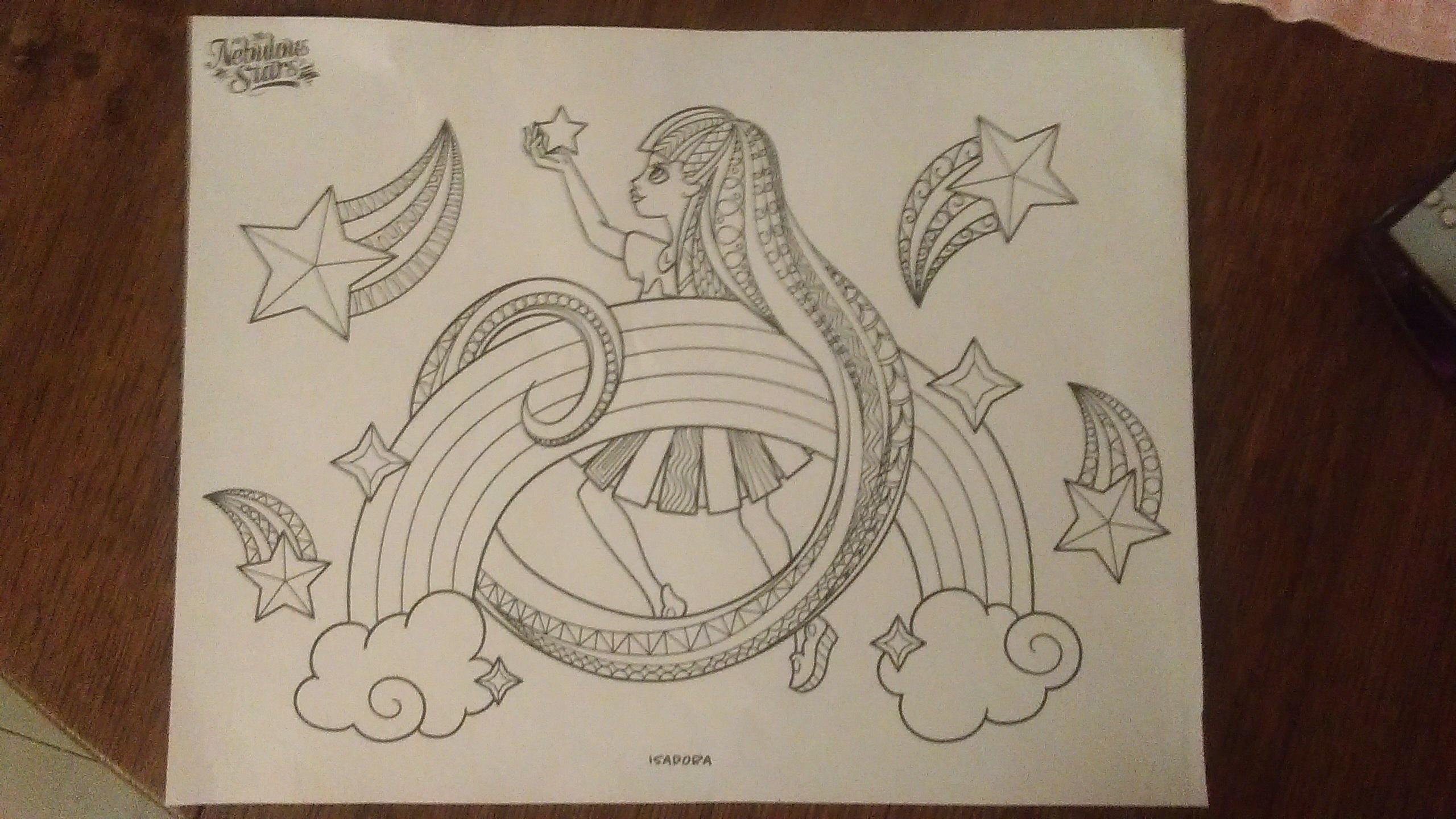 troc de troc coloriage "isidora". image 0