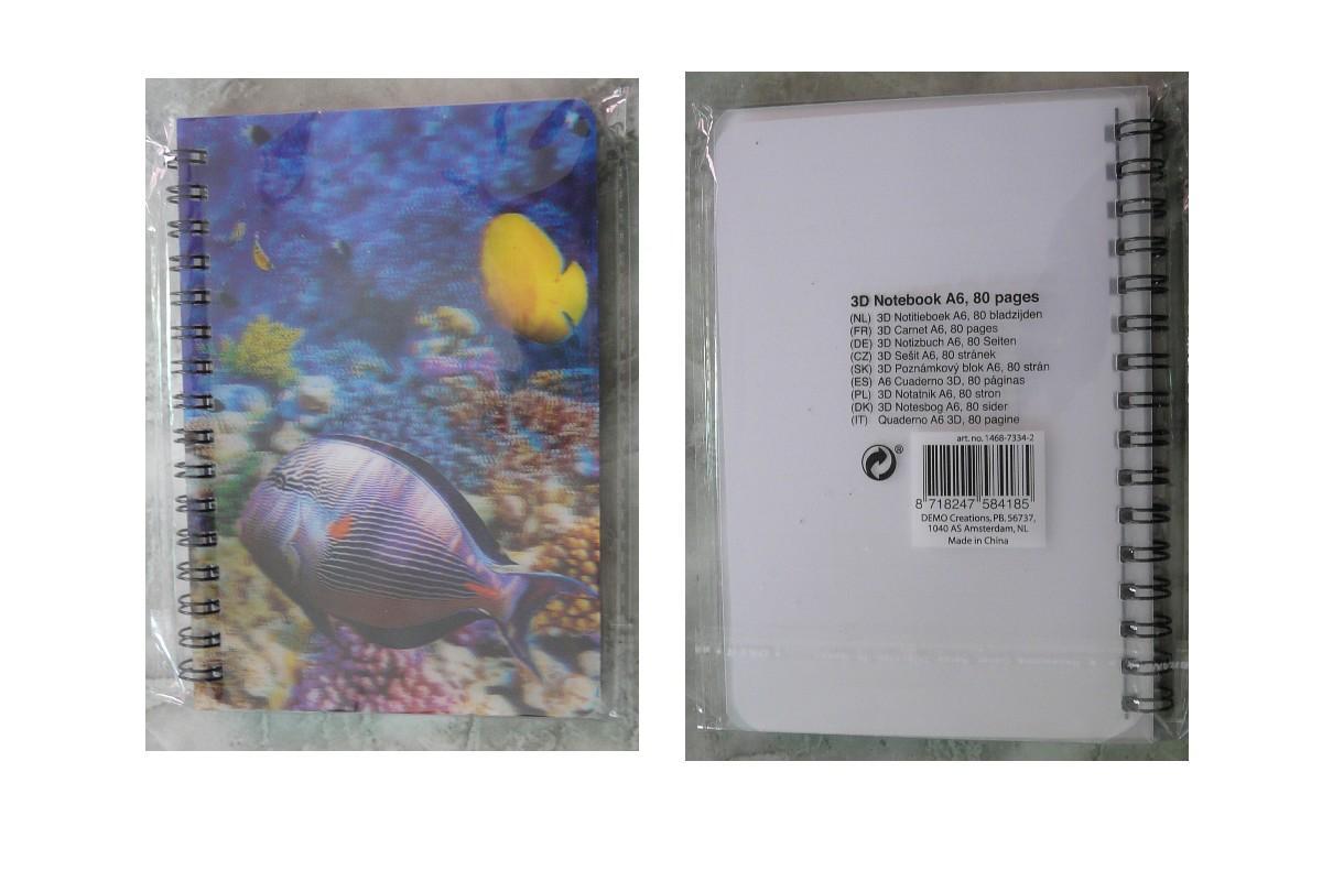 troc de troc réservé 6/11 à astronomia - petit carnet 80 p poisson en relief image 0