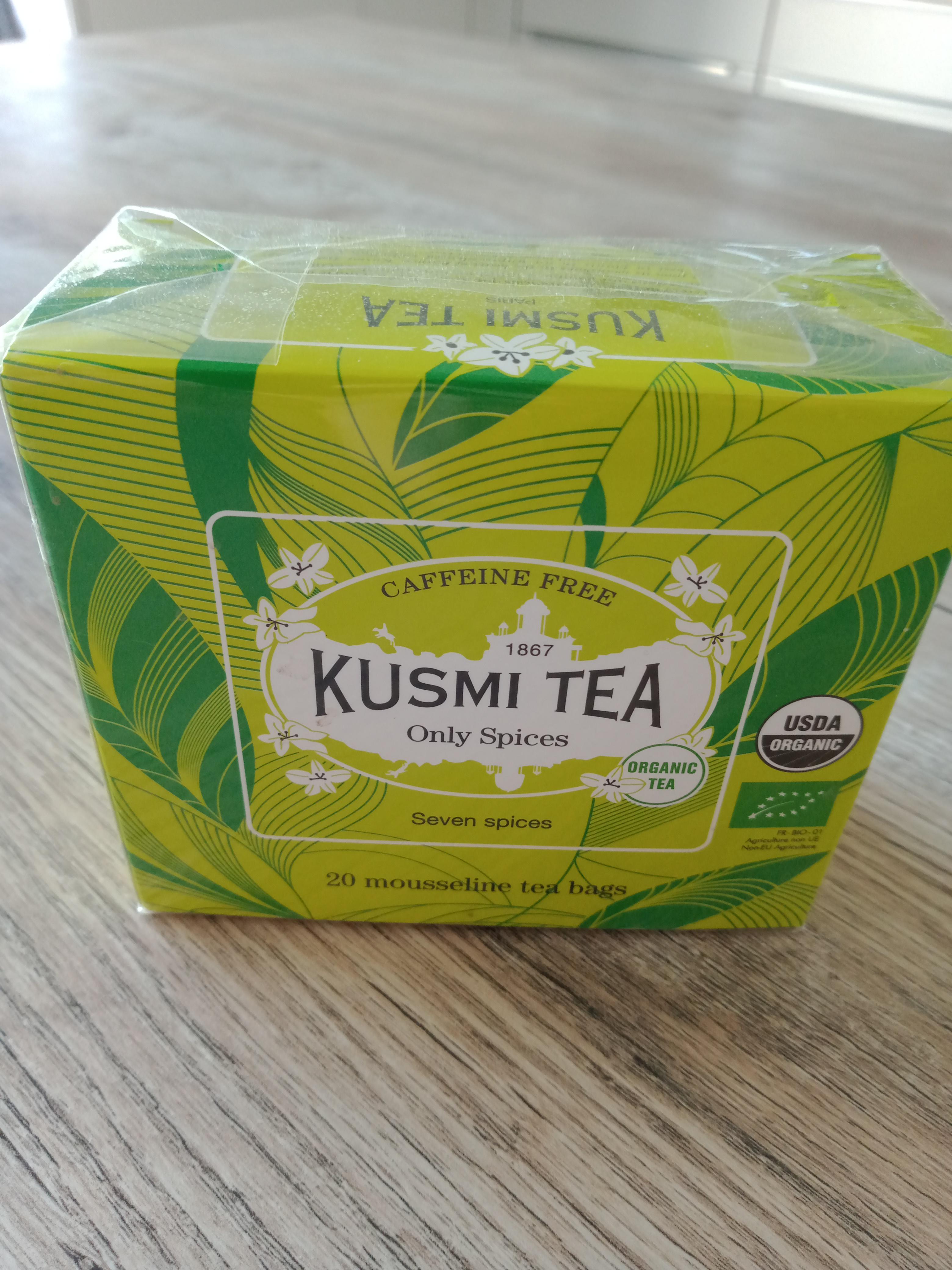 troc de troc réservé 20 sachets de thé kusmi tea bio image 0