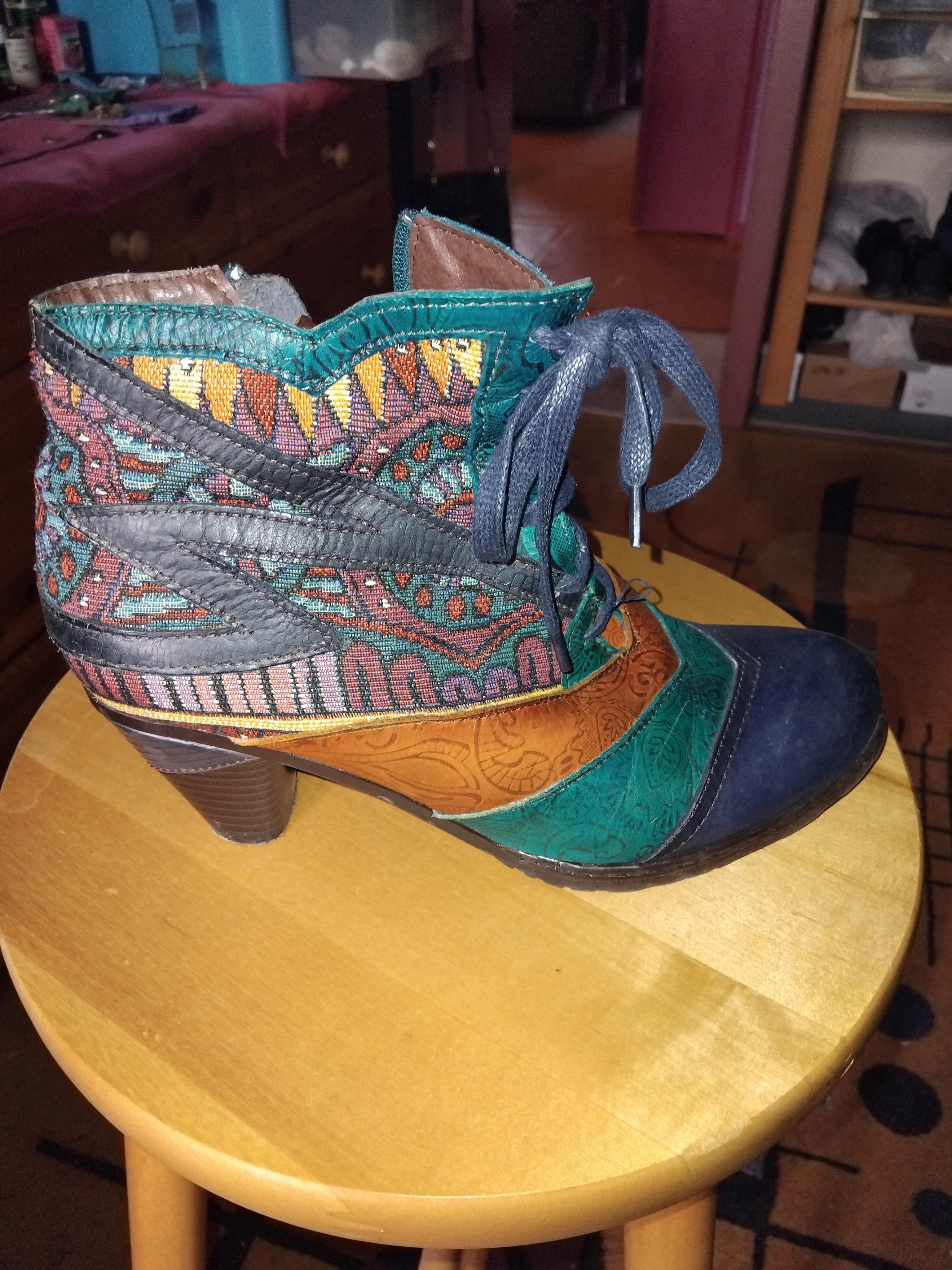 troc de troc bottines cuir 39 tbe image 2