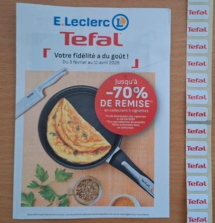troc de troc attribué vignettes opération leclerc tefal image 0