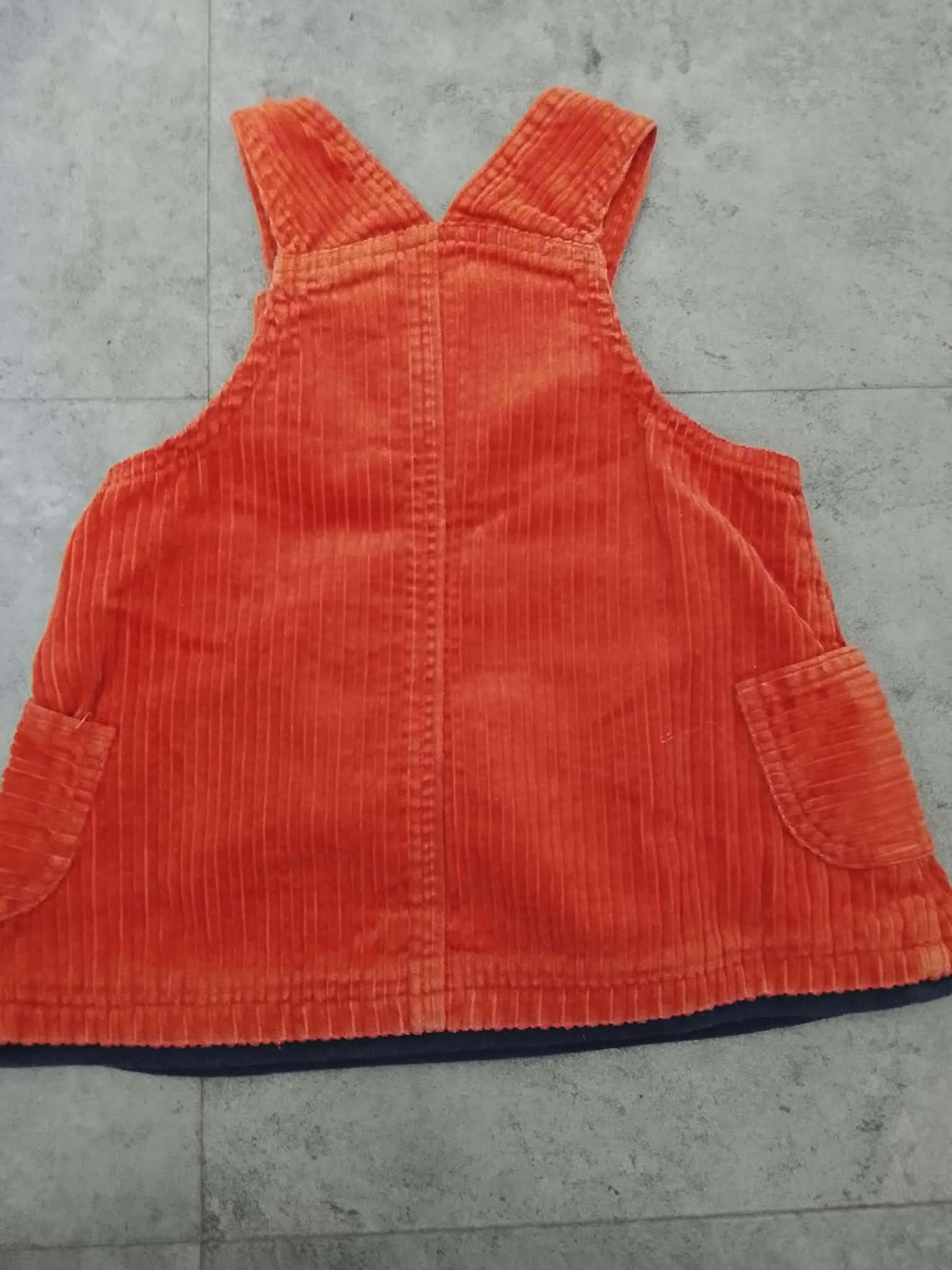 troc de troc robe velours 1 an neuf  marque logo le roi de la foret image 1