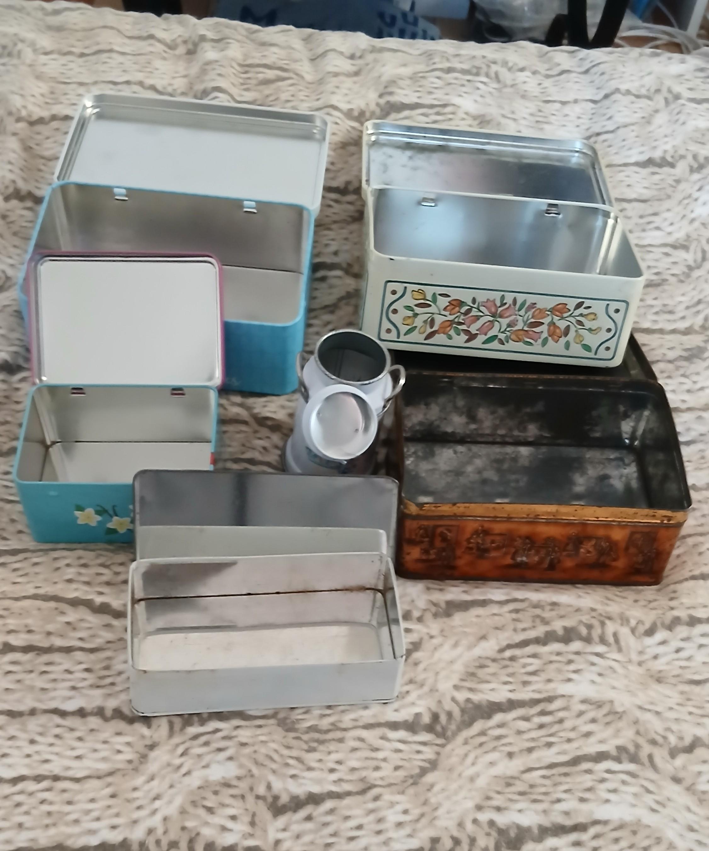 troc de troc lots de boîtes en fer image 0