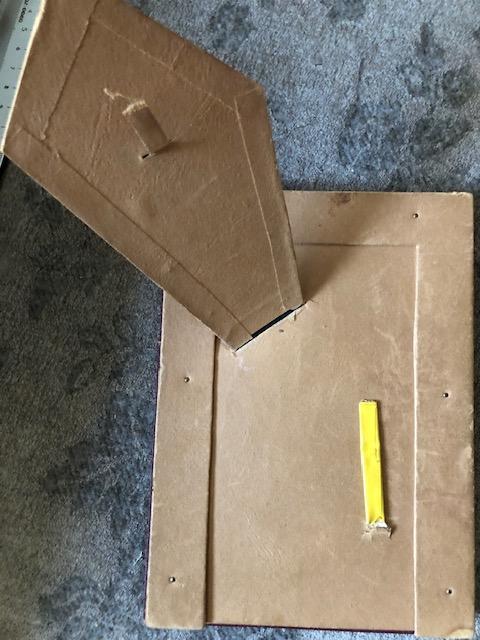 troc de troc cadre visuel 7,5x12,5cm relativement ancien image 2