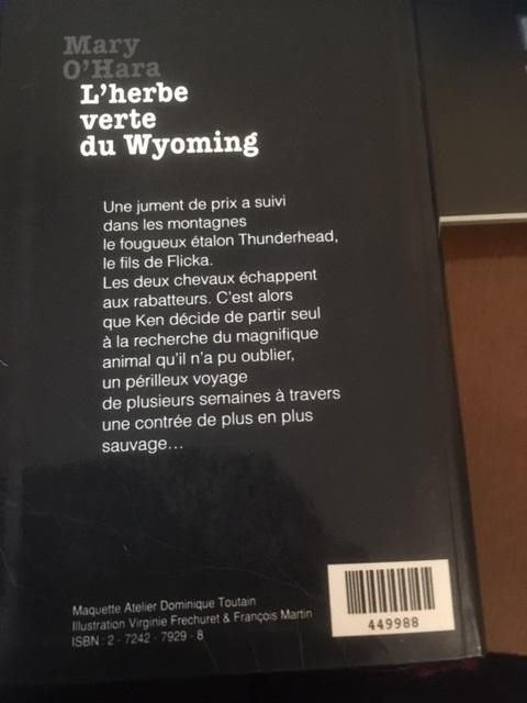 troc de troc livre l'herbe verte du wyoming - mary o'hara image 1