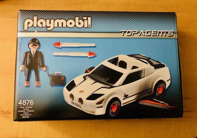 troc de troc playmobil - 4876 - jeu de construction - voiture des agents secrets (complet) image 1