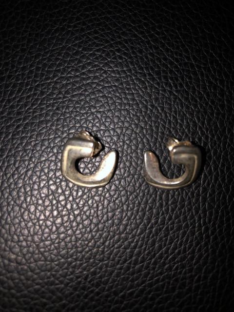 troc de troc boucles d'oreilles métal argenté image 0