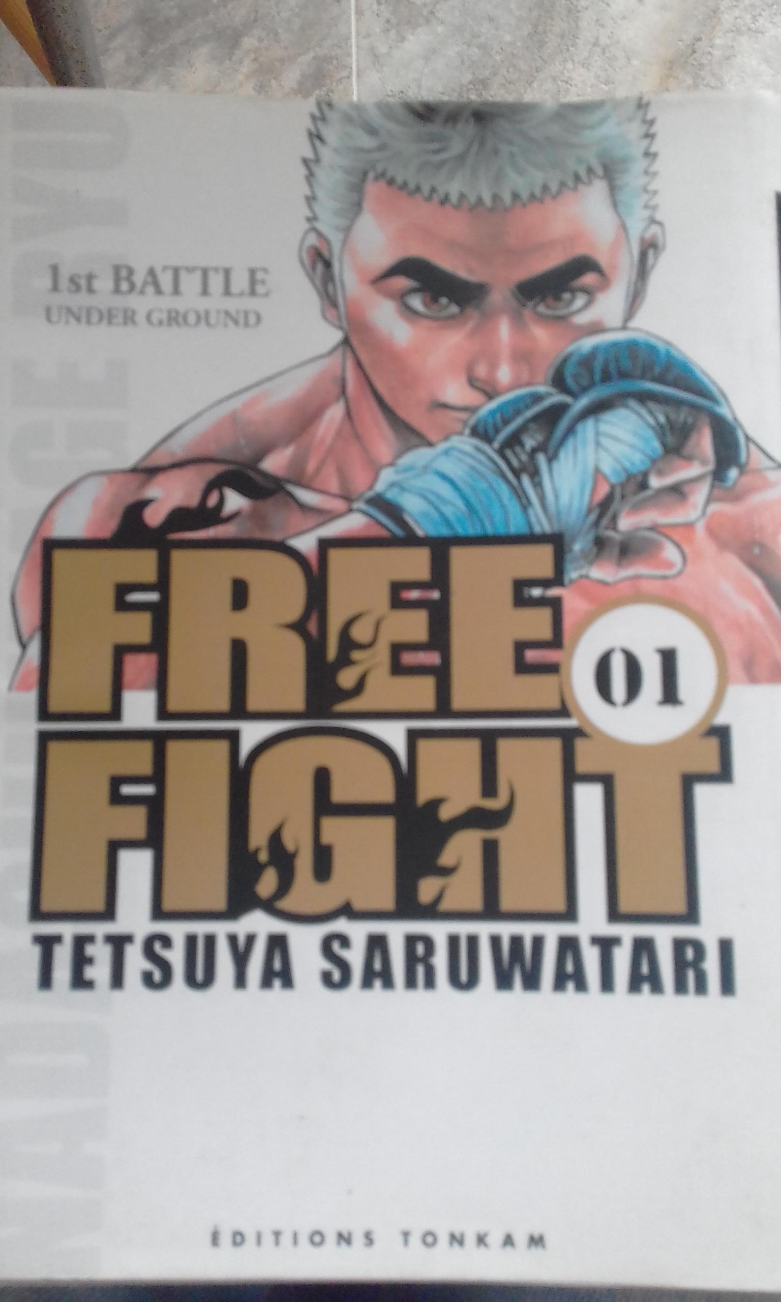 troc de troc mangas free fight n°1 à 10 edition tonkam image 0