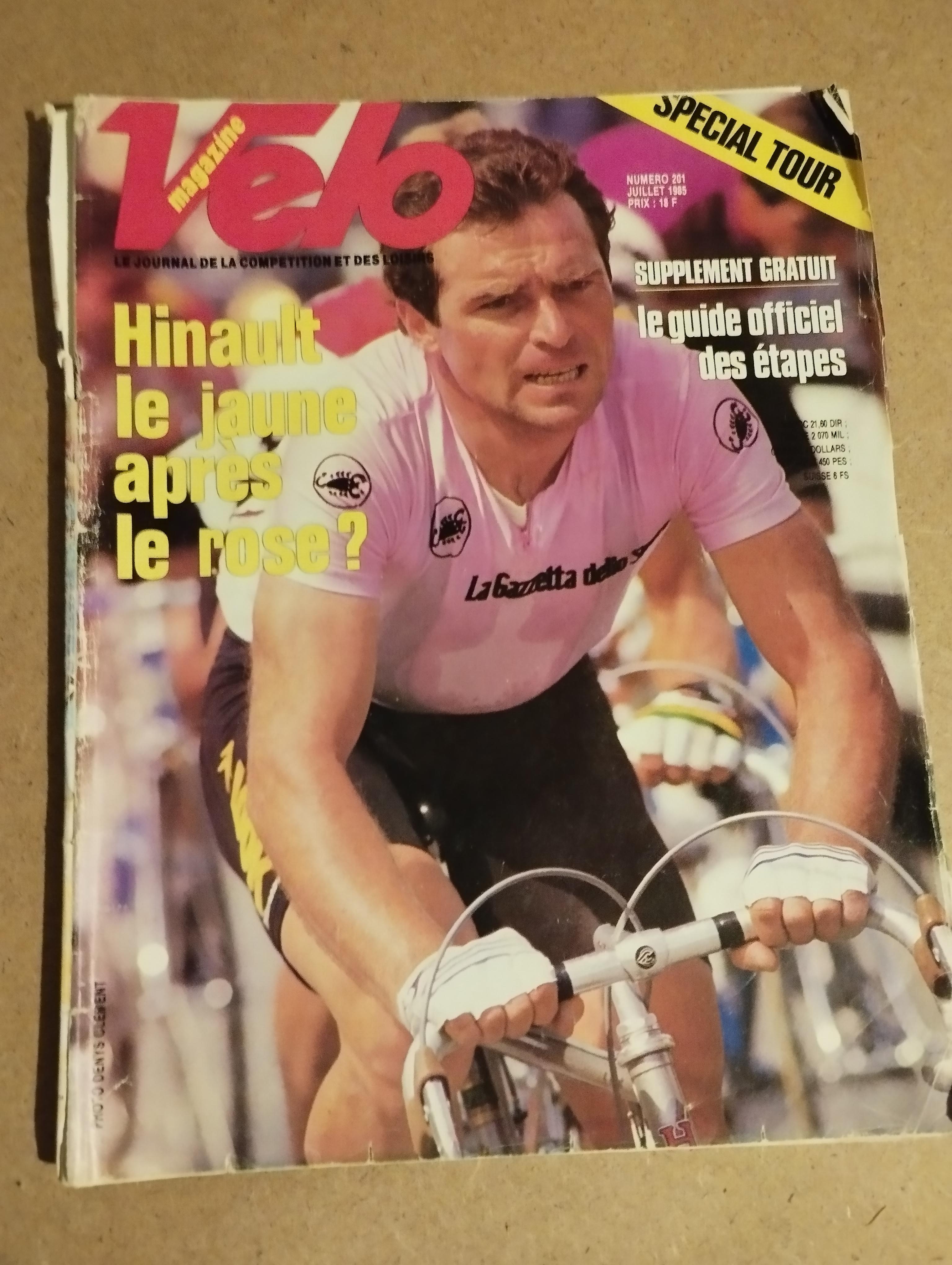 troc de troc vélo magazine bernard hinault - juillet 1985 image 0