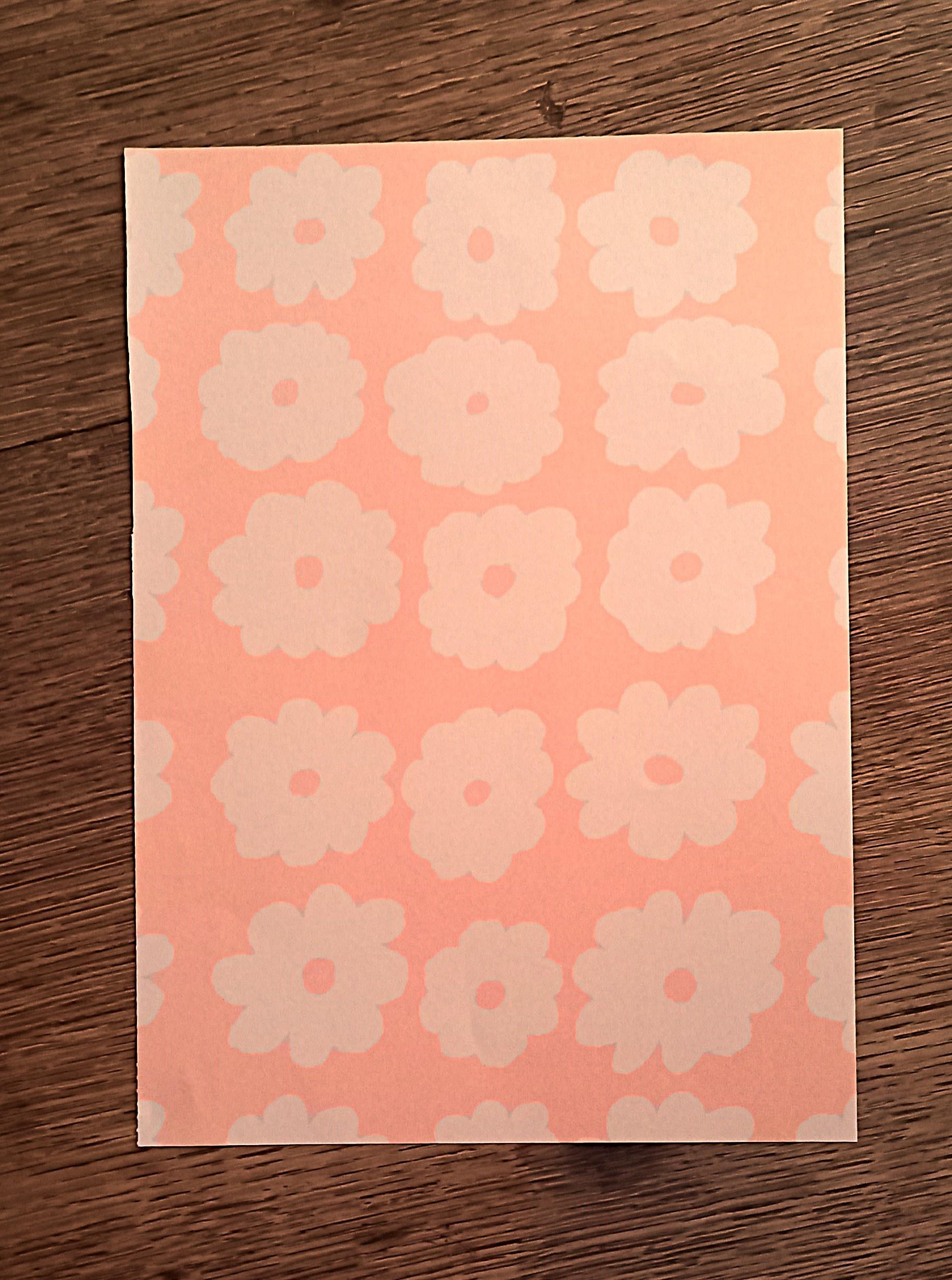 troc de troc papier créatif à fleurs. image 0