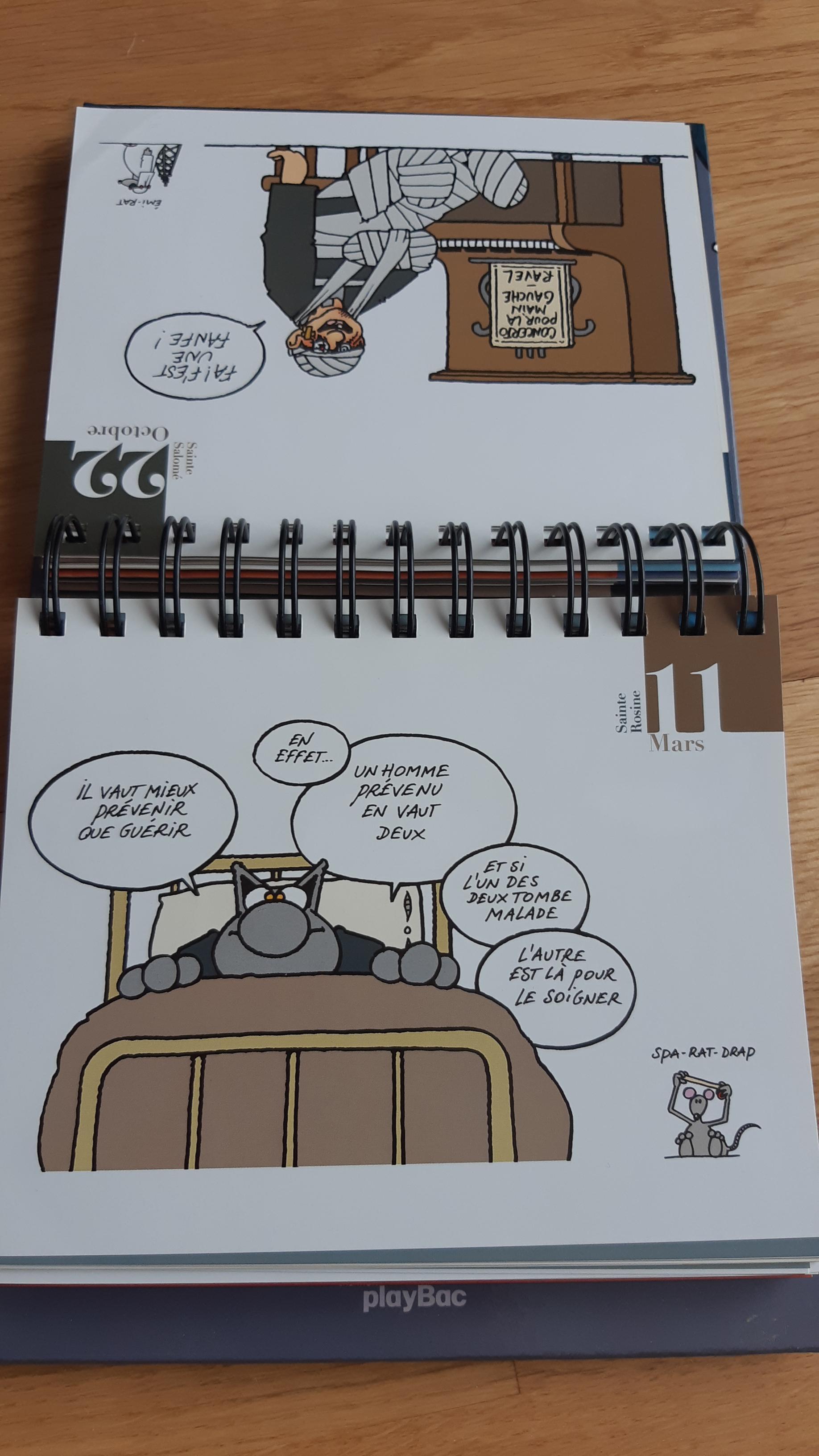 troc de troc agenda le tour du chat en 365 jours geluck image 1