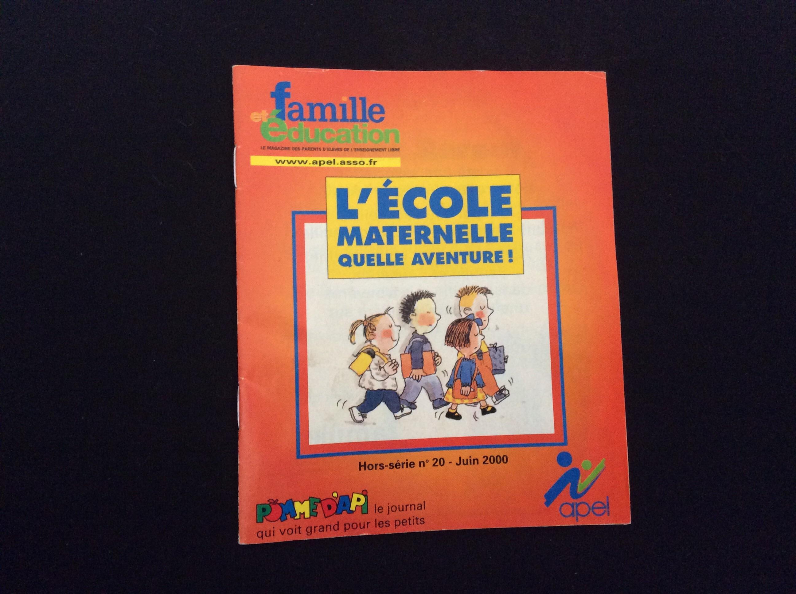 troc de troc livret :avant l’école maternelle pomme d’api juin  2000 image 0