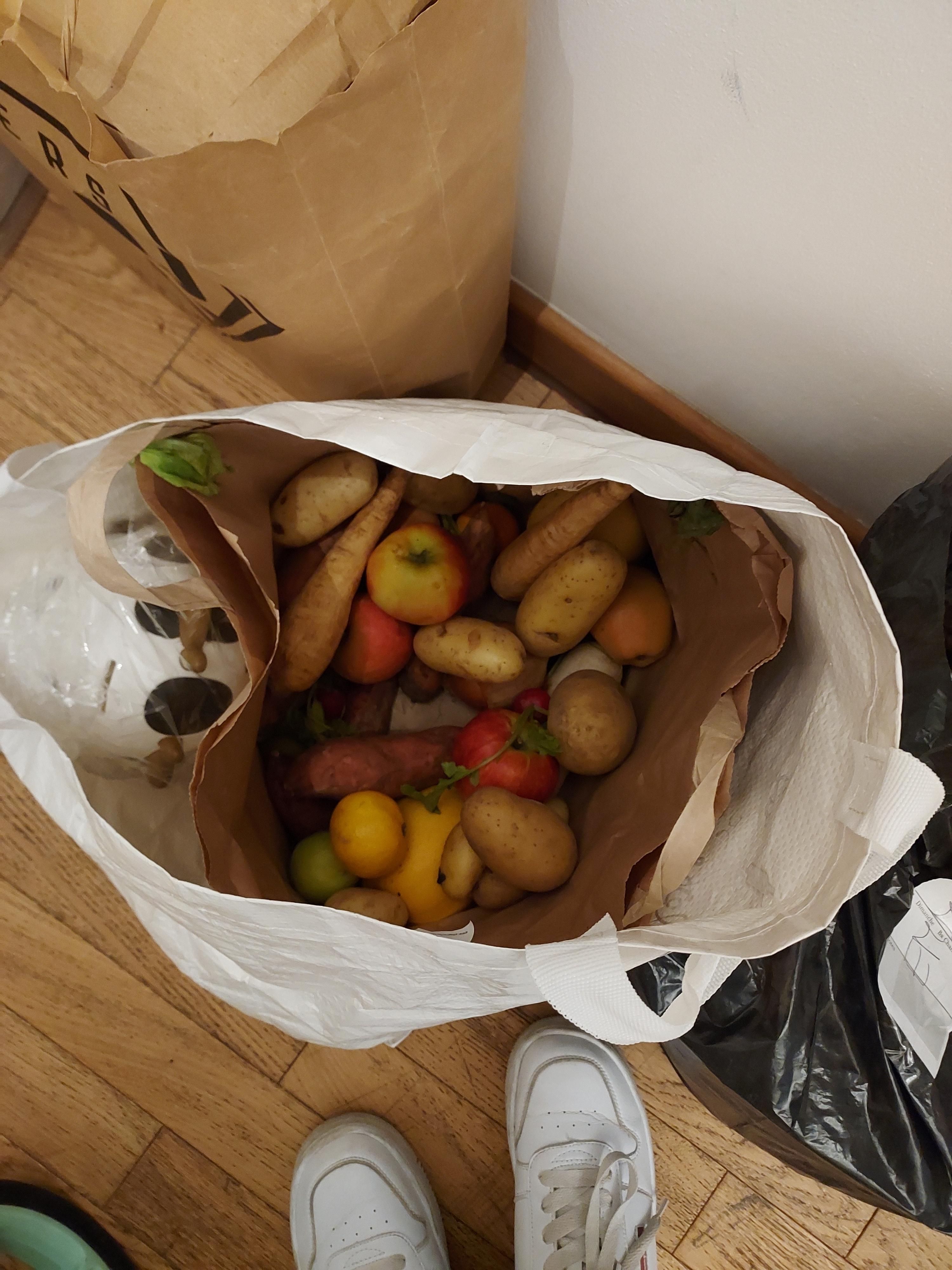 troc de troc panier de légumes image 0