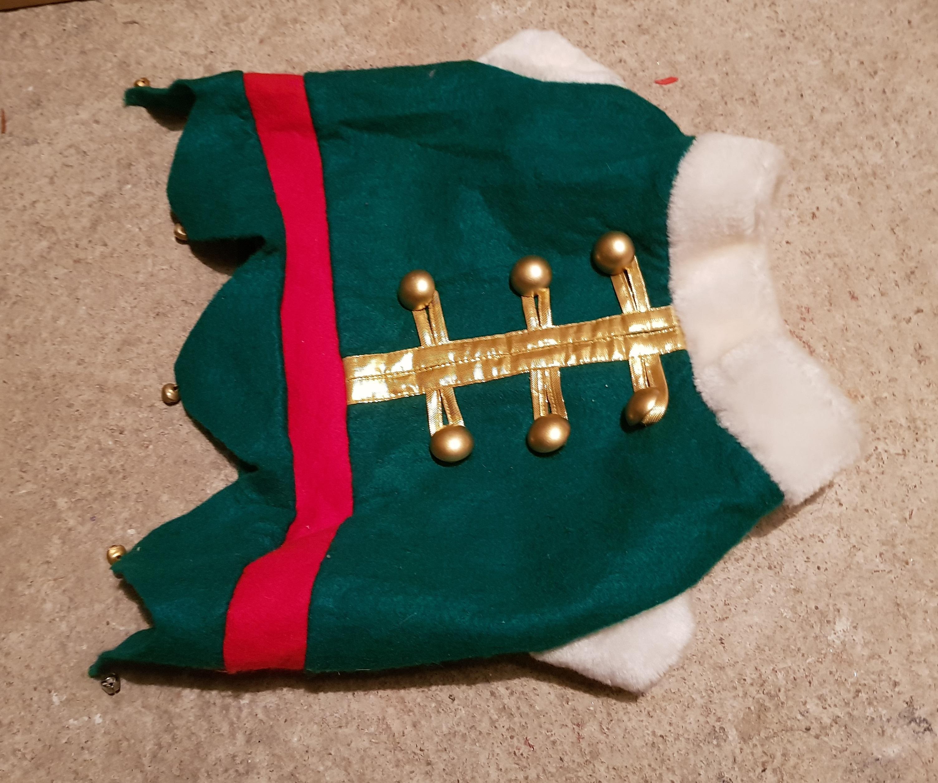 troc de troc manteau lutin de noël chien image 0