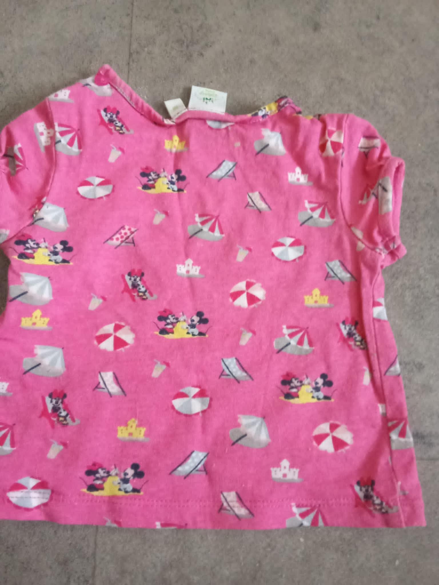 troc de troc tee shirt rose 1 mois disney image 1