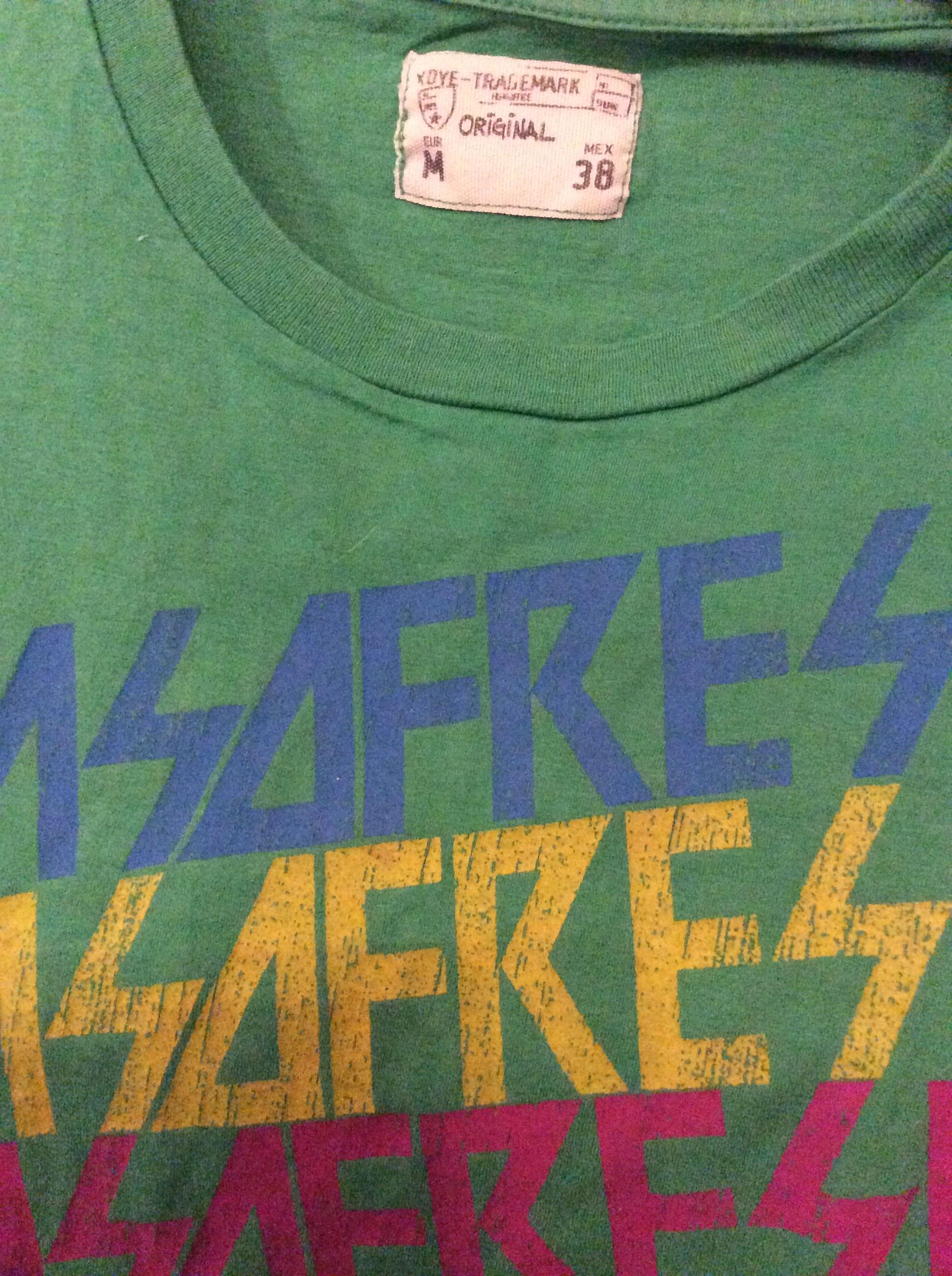 troc de troc réserve ff t-shirt xdye trademark vert taille m38  manches courtes image 1