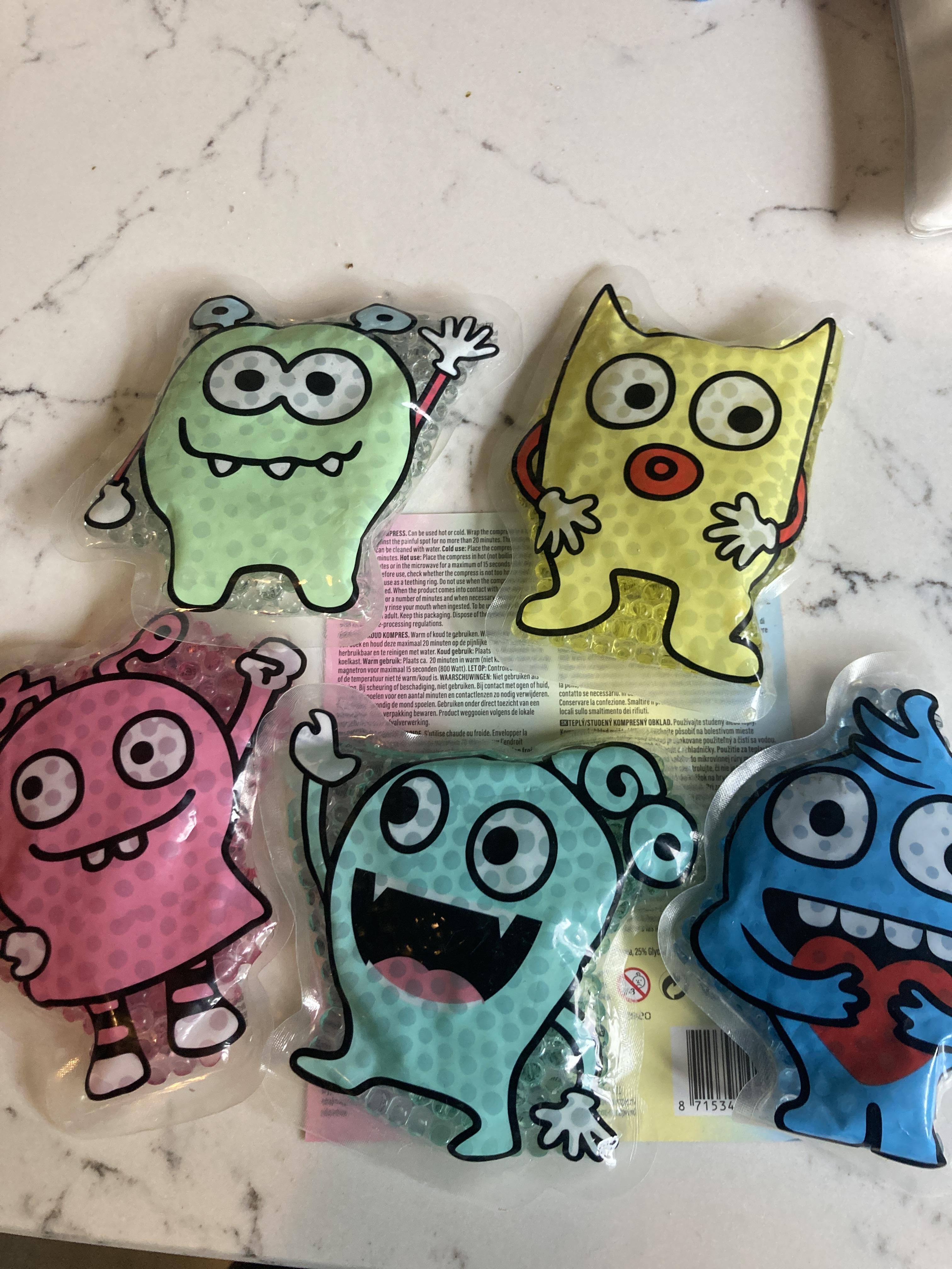 troc de troc réservé lot de 5 compresses à utiliser chaudes ou froides image 0