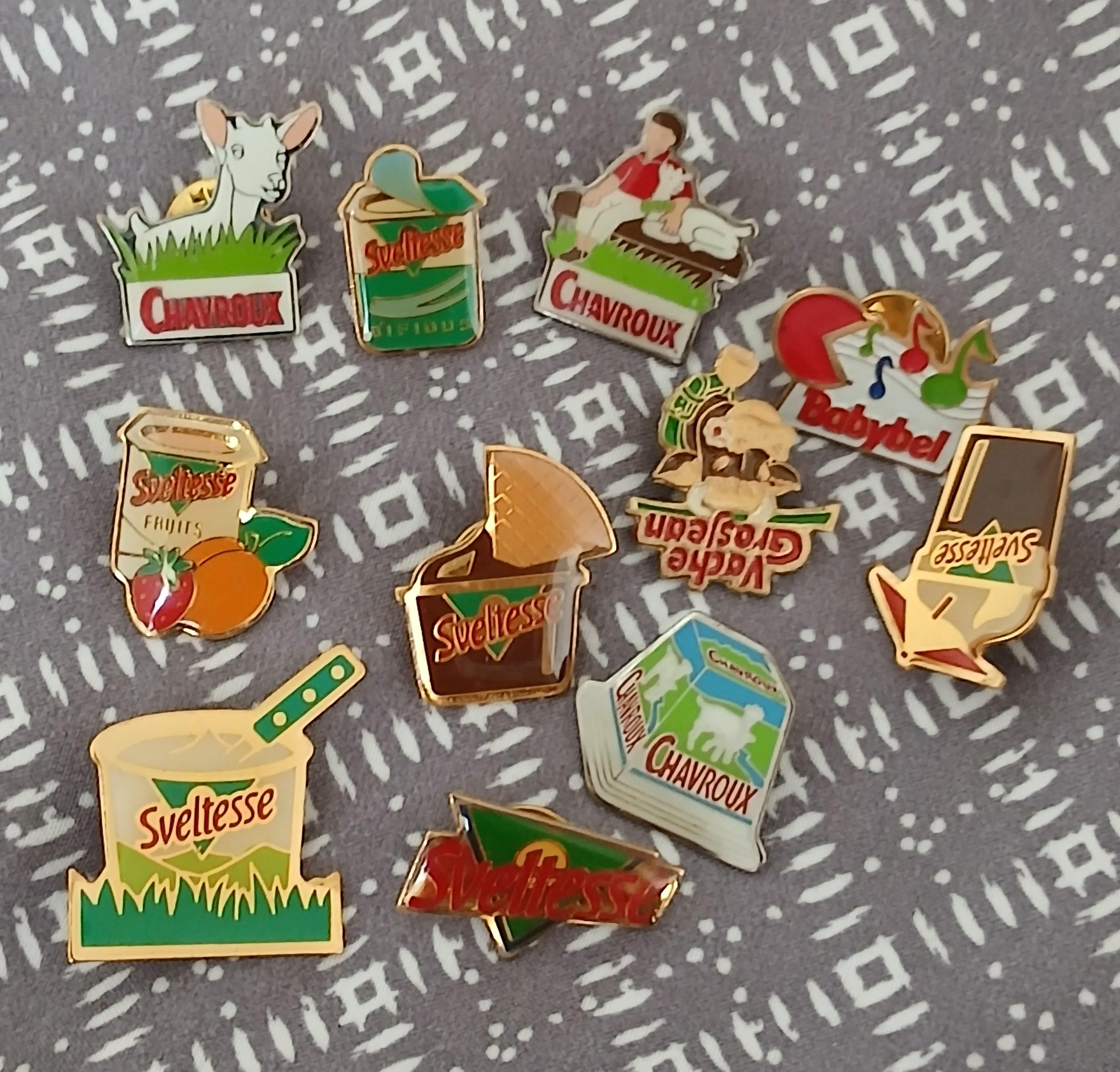 troc de troc reserver. lots de pins ' fromages chavroux ' image 0