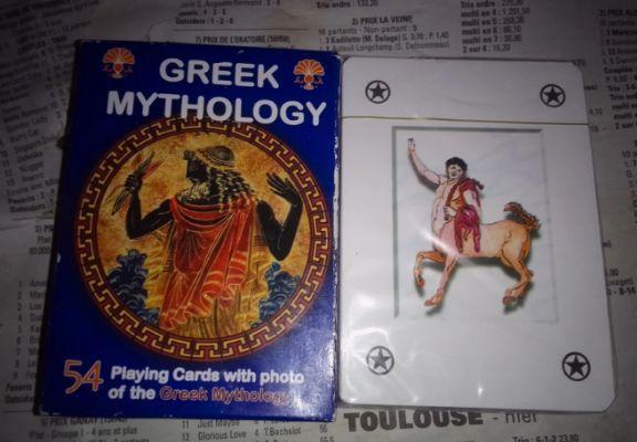 troc de troc jeu 54 cartes mythology grecques neuf réserver nourself image 0