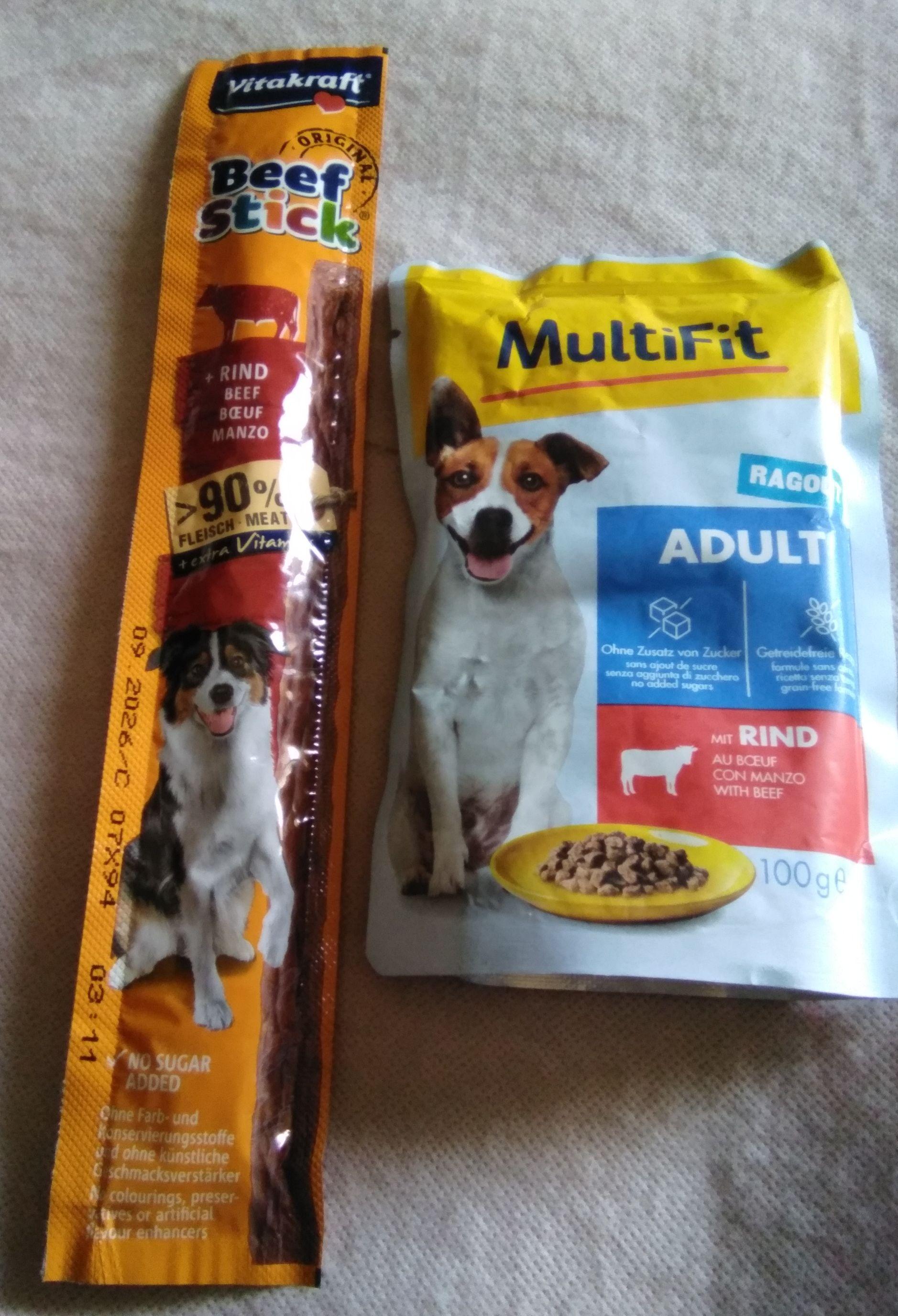 troc de troc reserve et envoyé lot alimentation, chien, neuf image 0