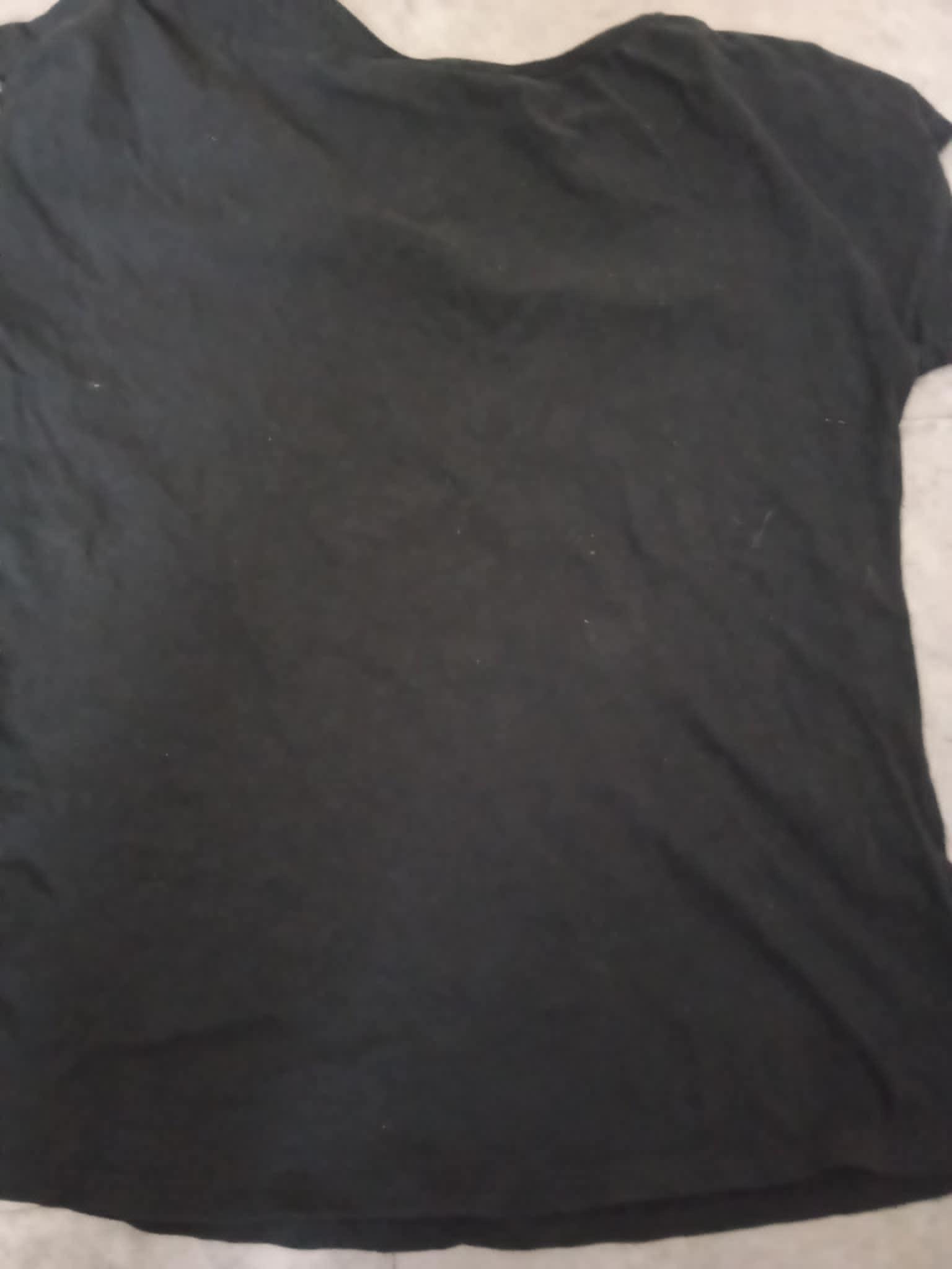 troc de troc tee shirt noir talle     m  fantaisie seguin devant marque yessic image 1