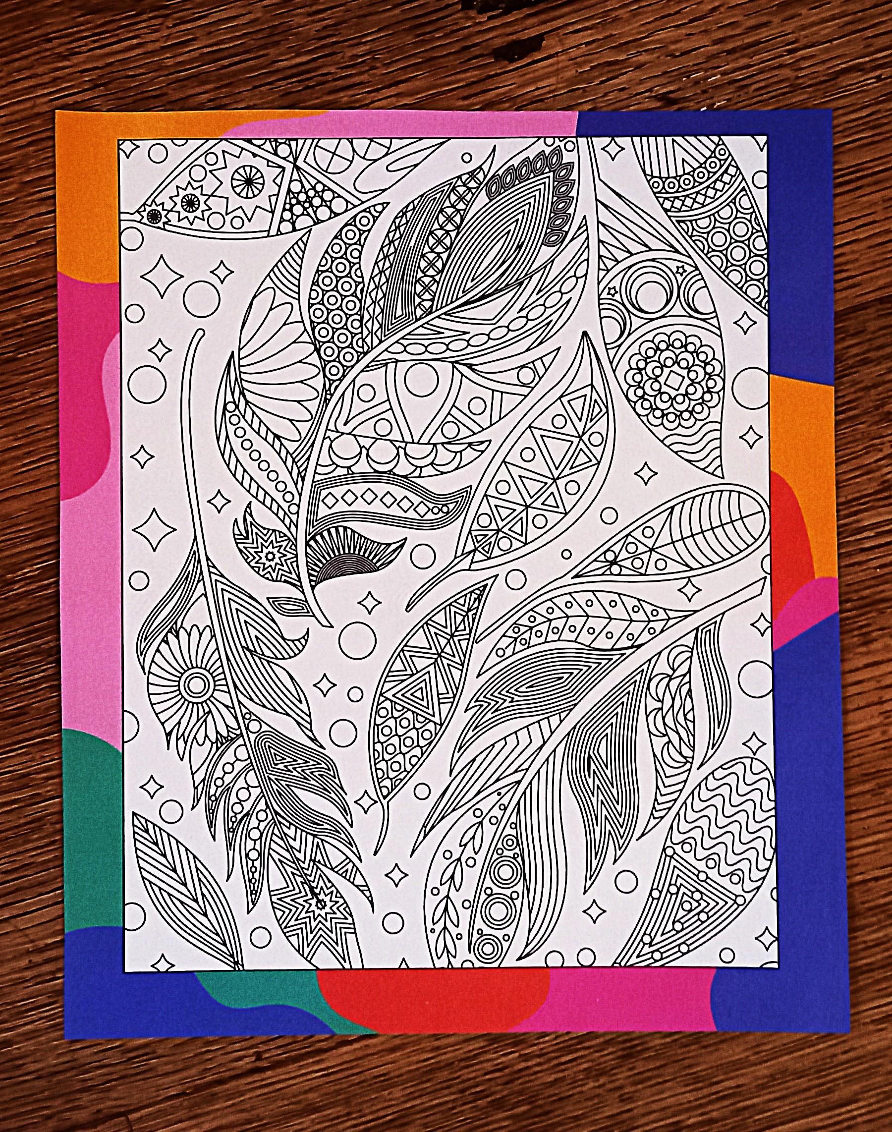 troc de troc coloriage recto/verso. image 0