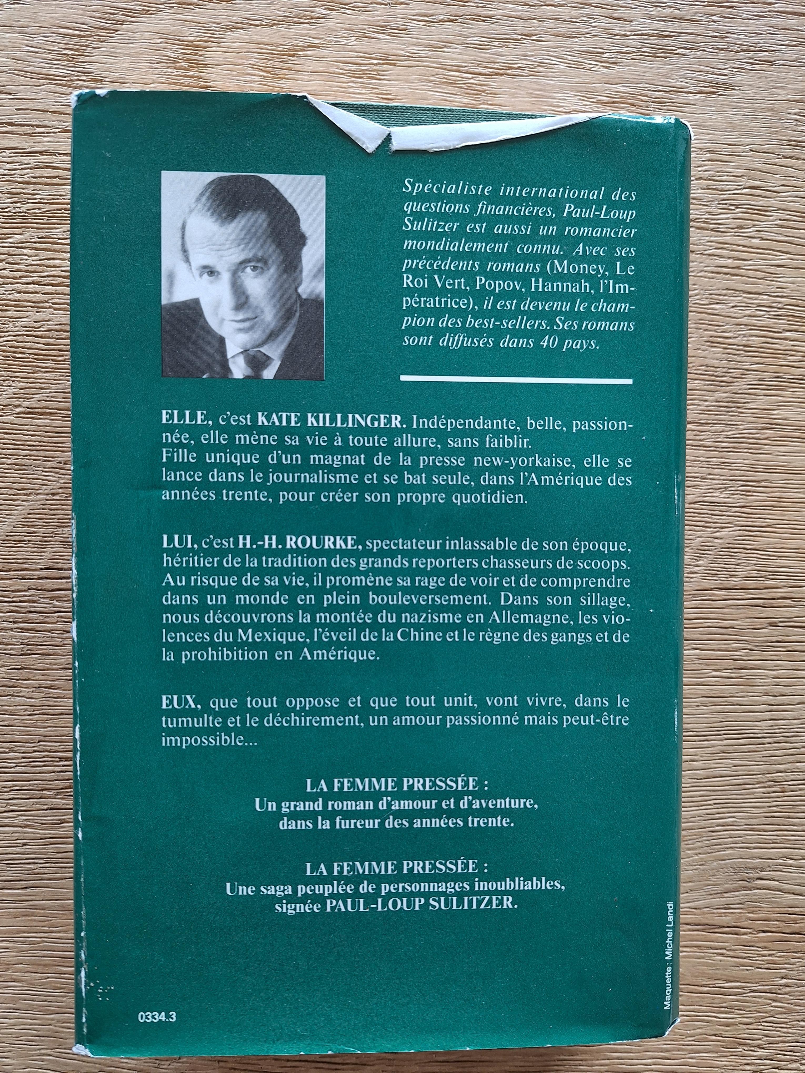 troc de troc livre la femme pressée - sulitzer image 1