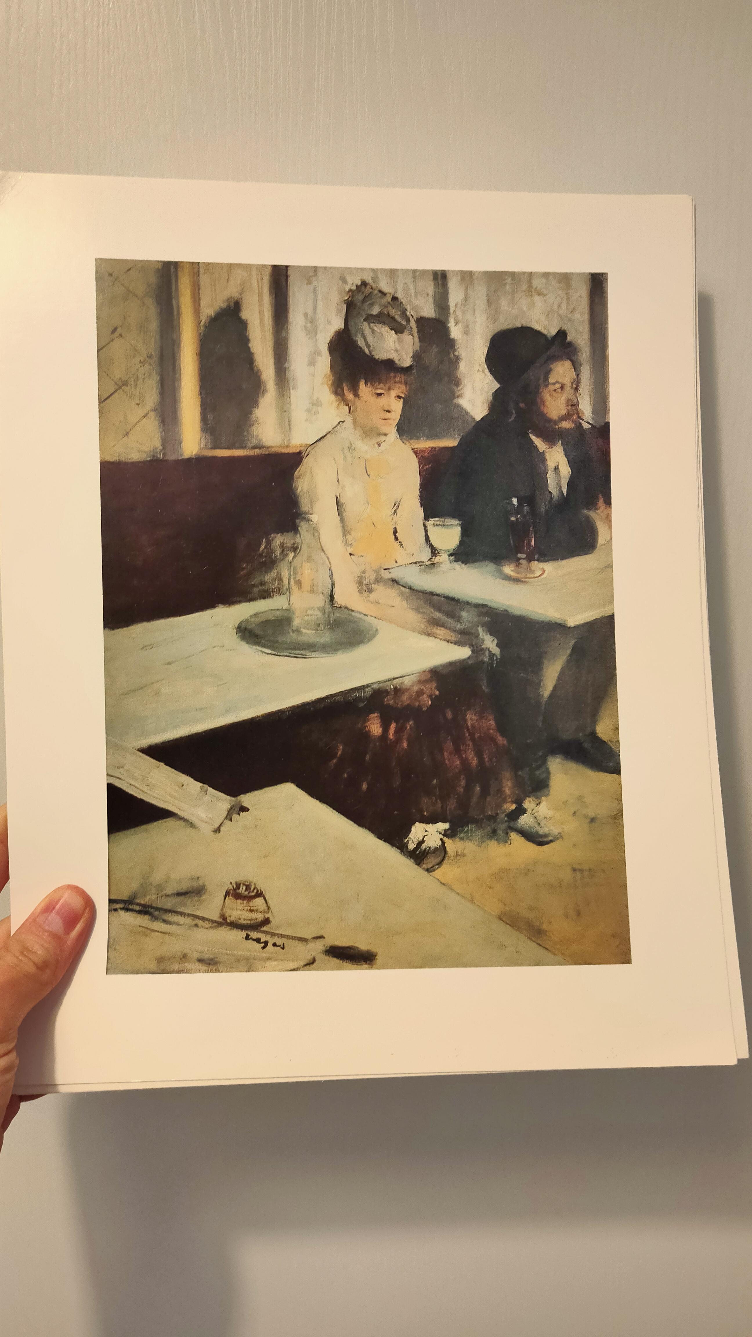 Troc Affiche reproduction tableau  Degas