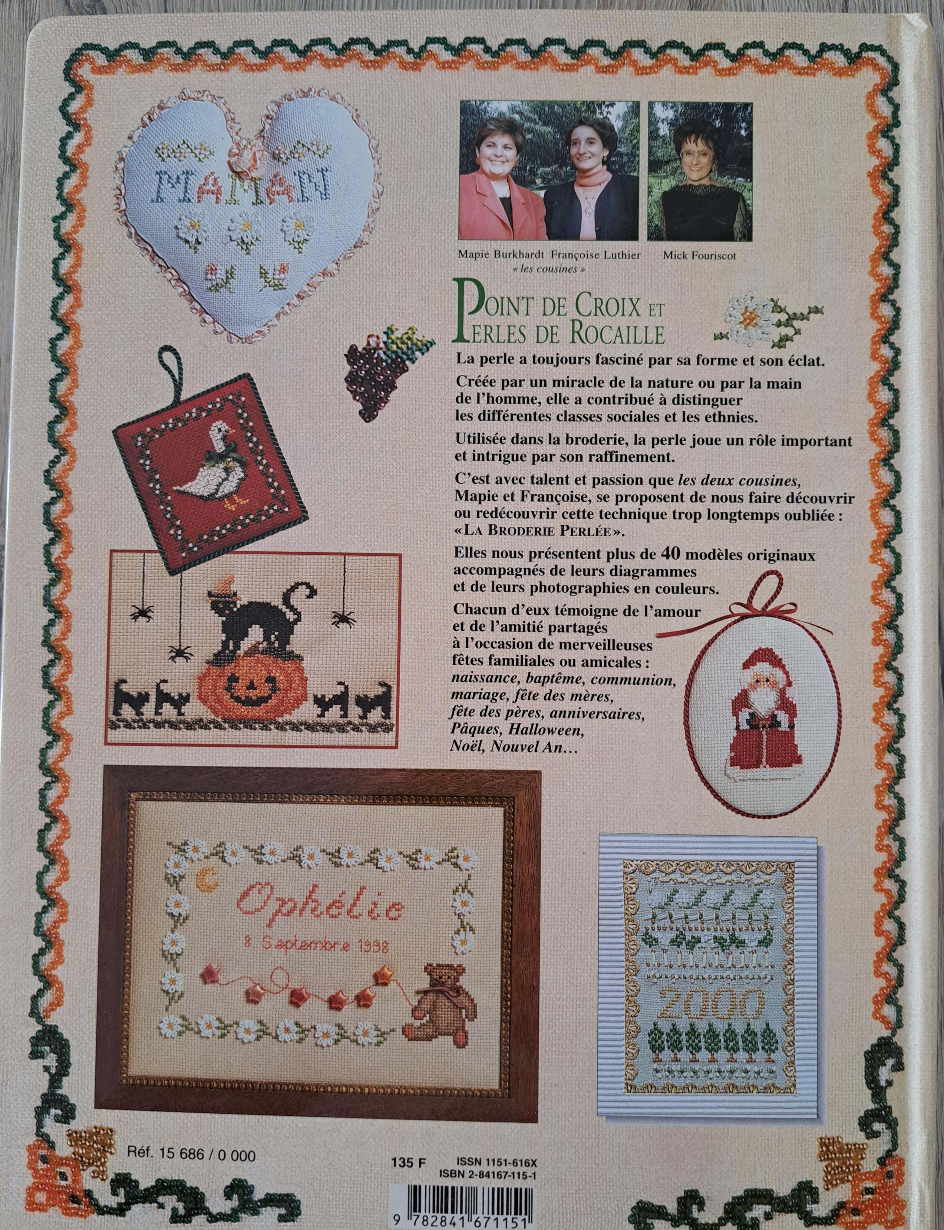 troc de troc réservé point de croix et perles de rocaille image 1