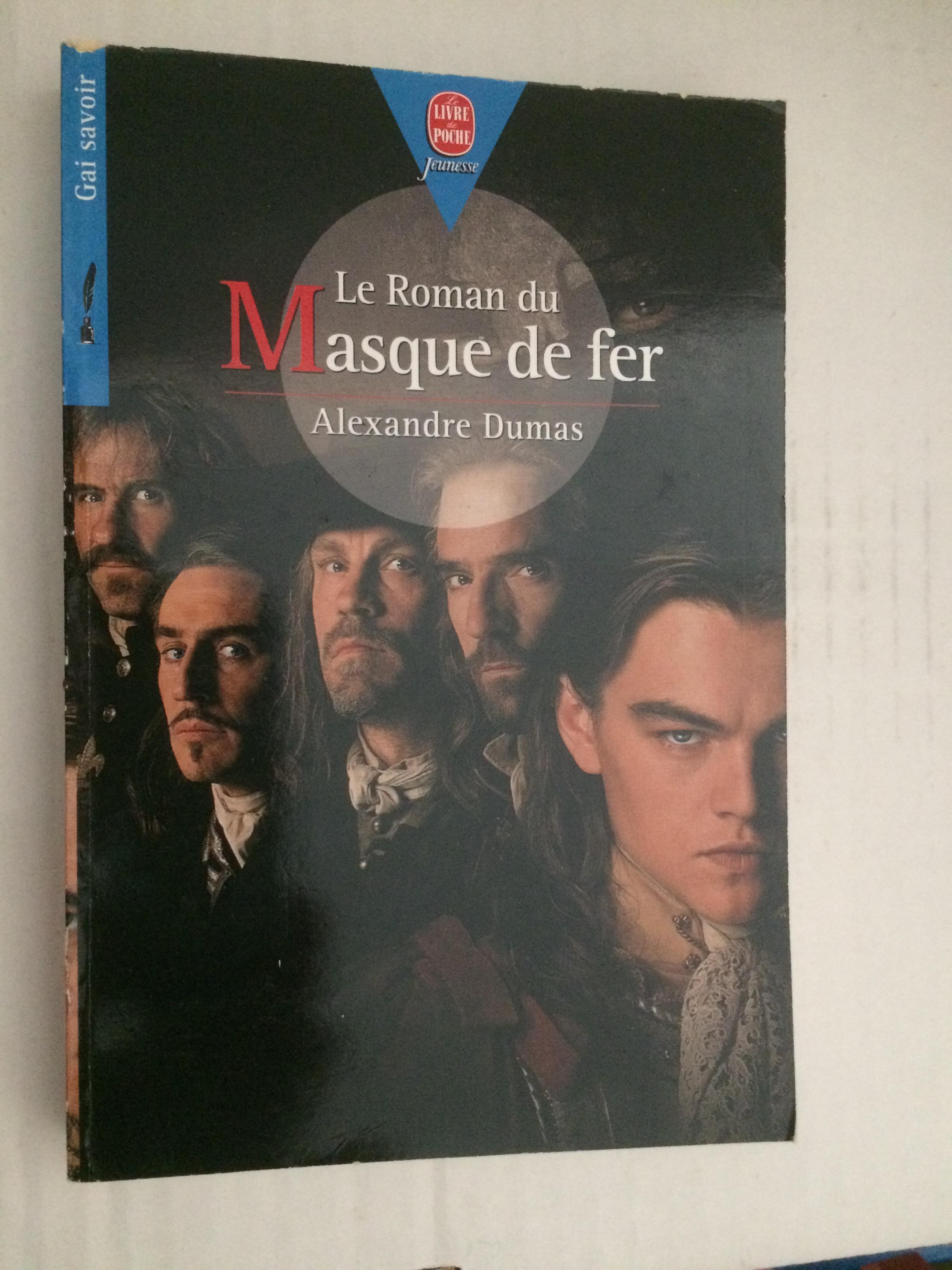 troc de troc le roman du masque de fer  de alexandre dumas & le dossier du image 0