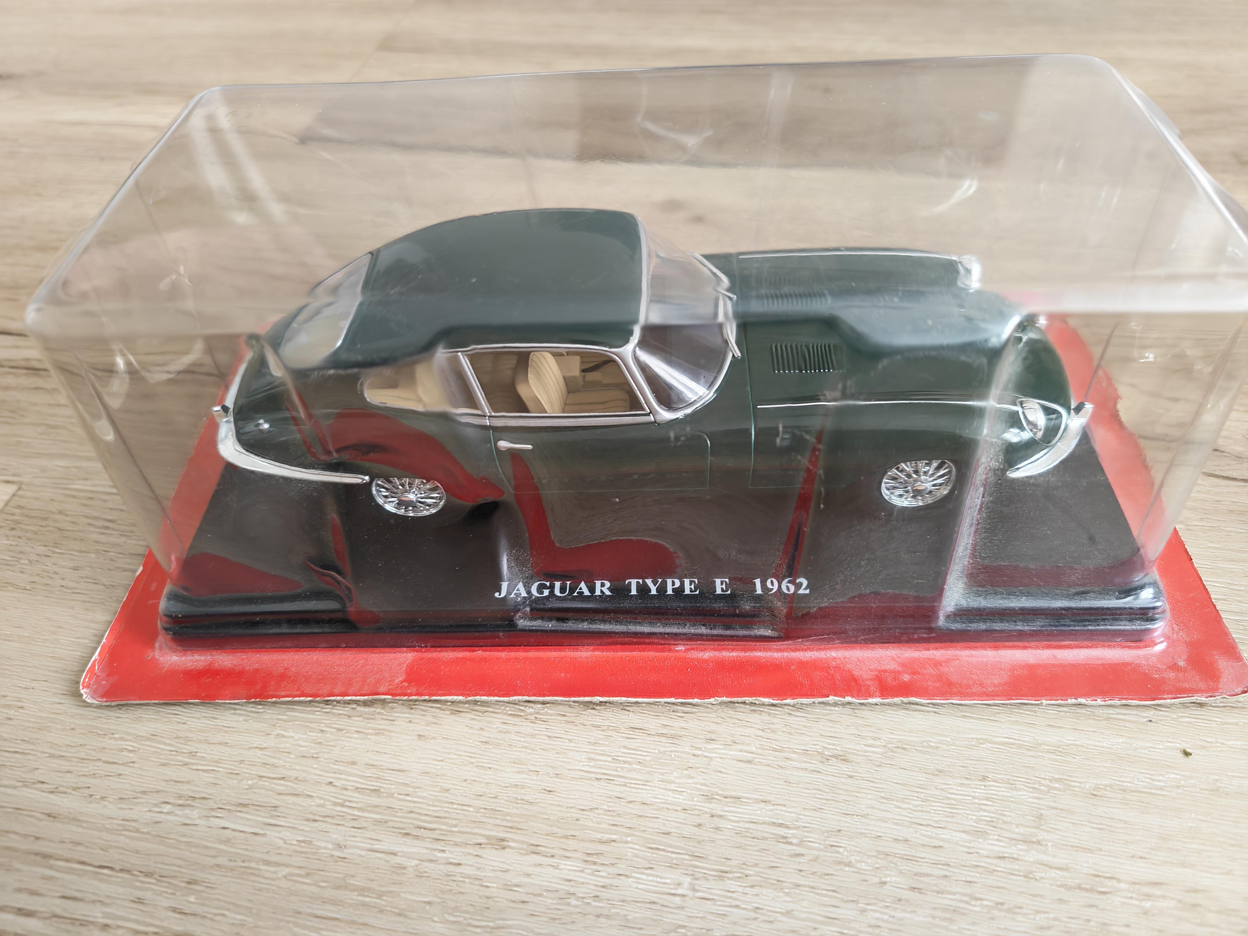 troc de troc jaguar type e 1962 miniature 1/24 image 0