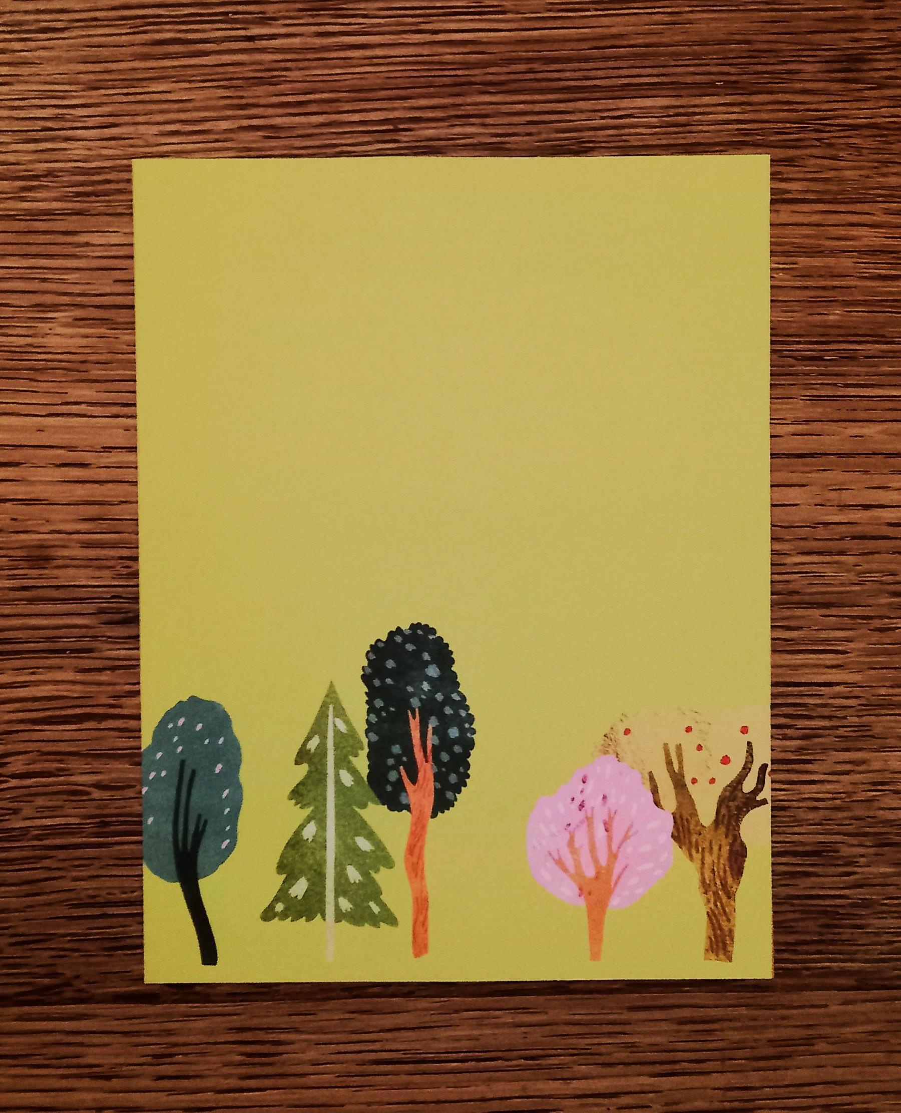 troc de troc carte "arbres". image 0