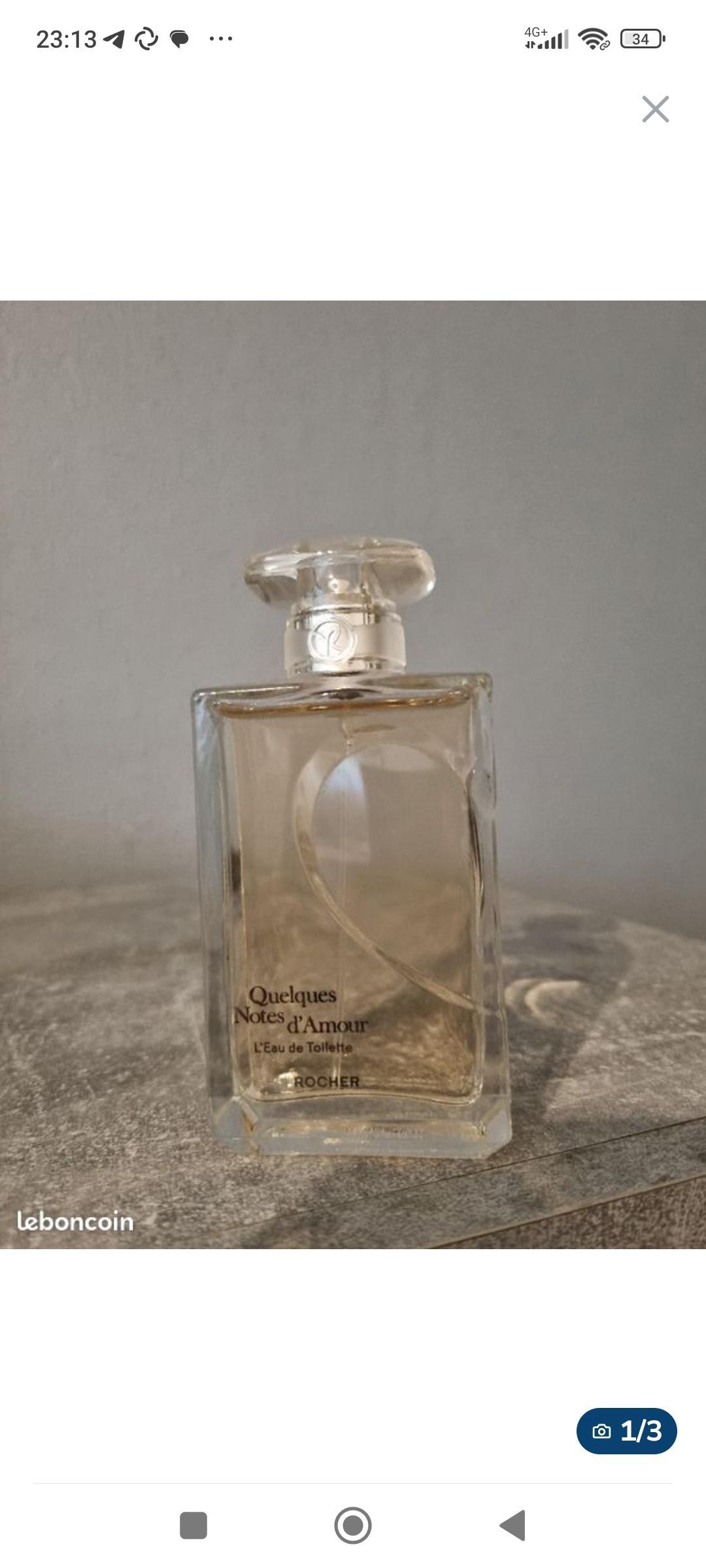 troc de troc recherche parfum yves rocher image 1