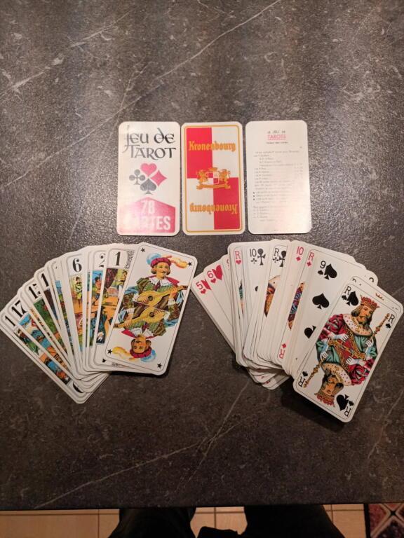 troc de troc jeu de tarot - pub. kronenbourg image 0