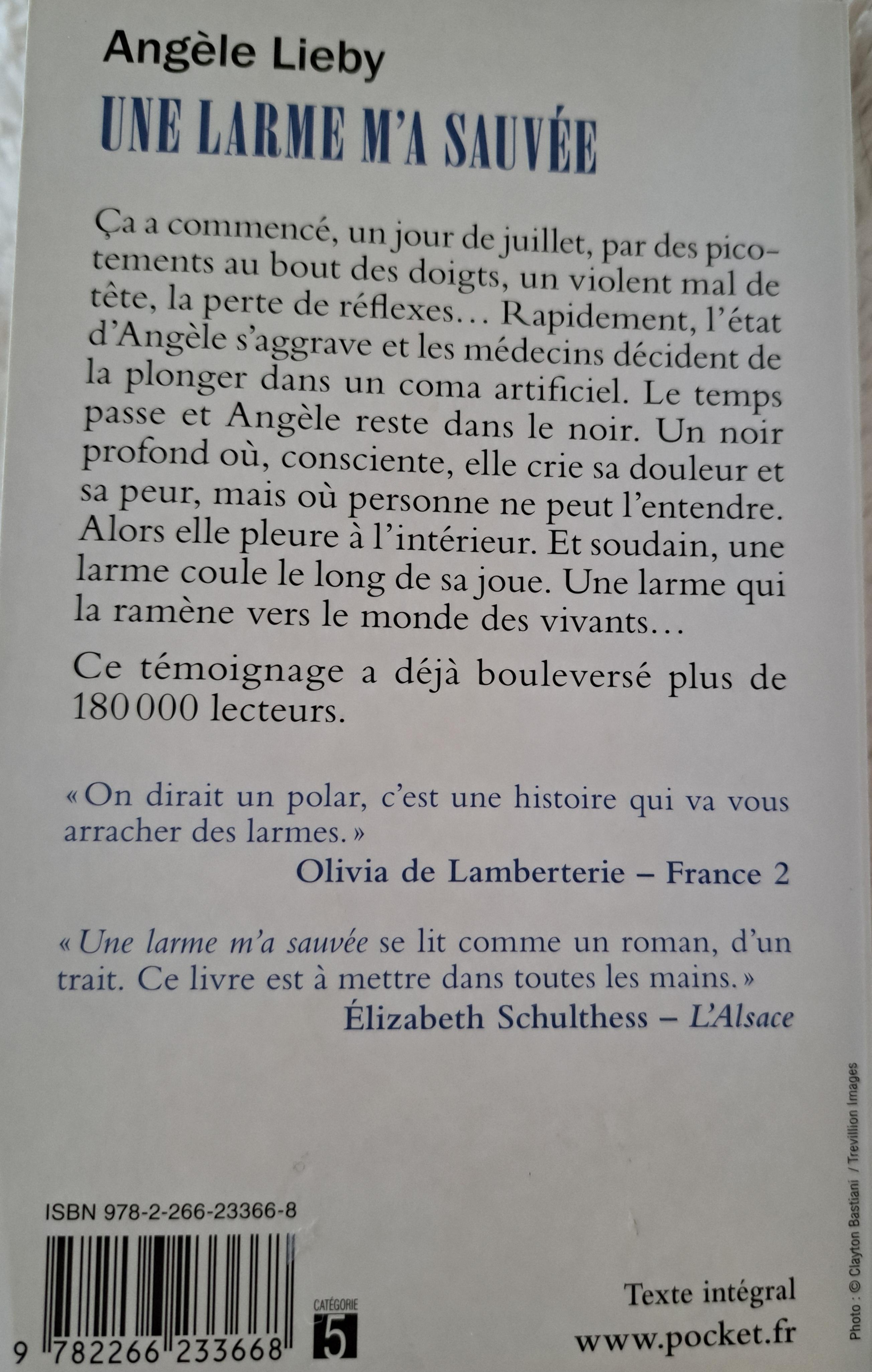 troc de troc une larme m'a sauvée de angèle lieby image 1