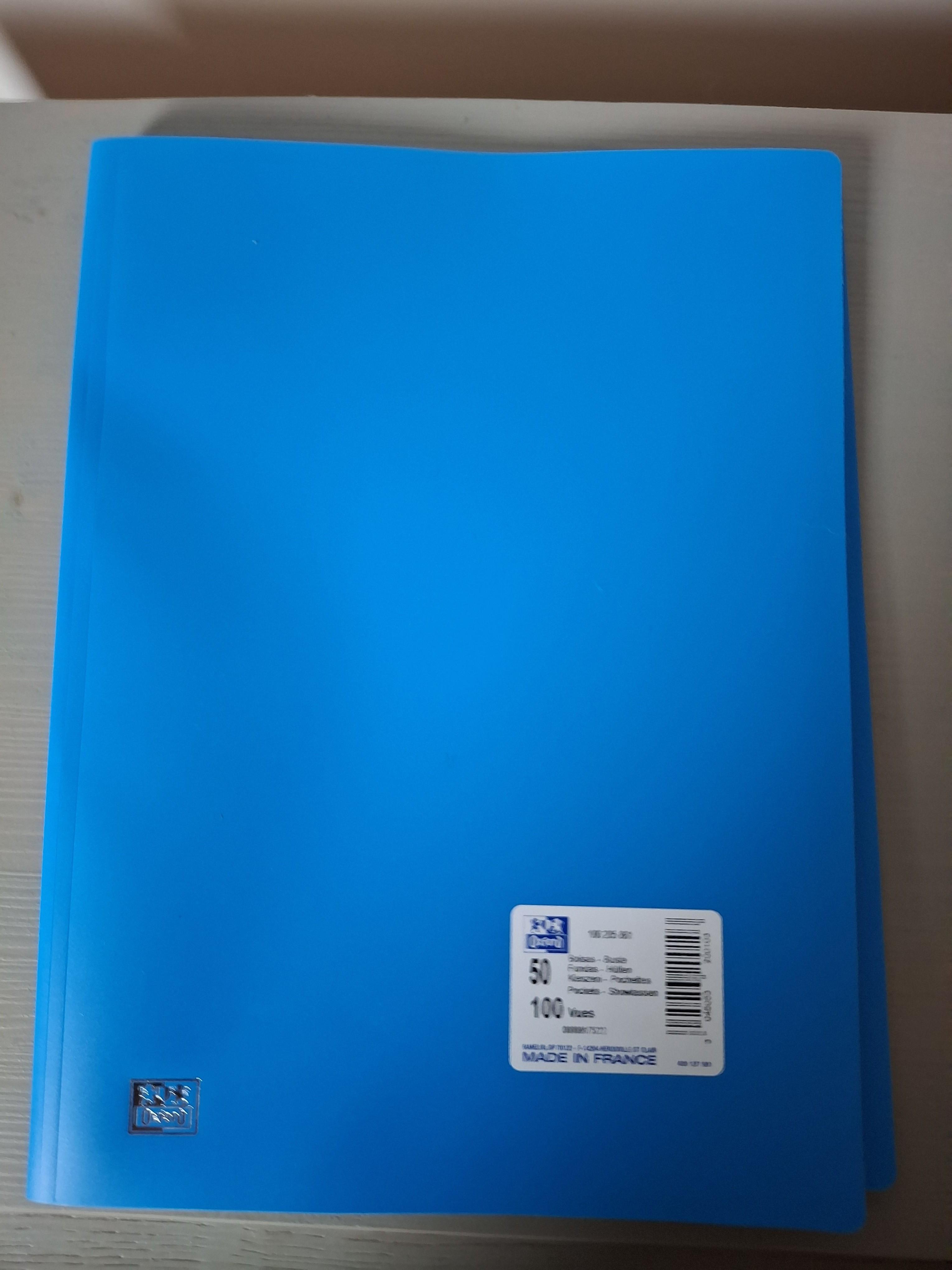 troc de troc cahier chemises transparentes image 0