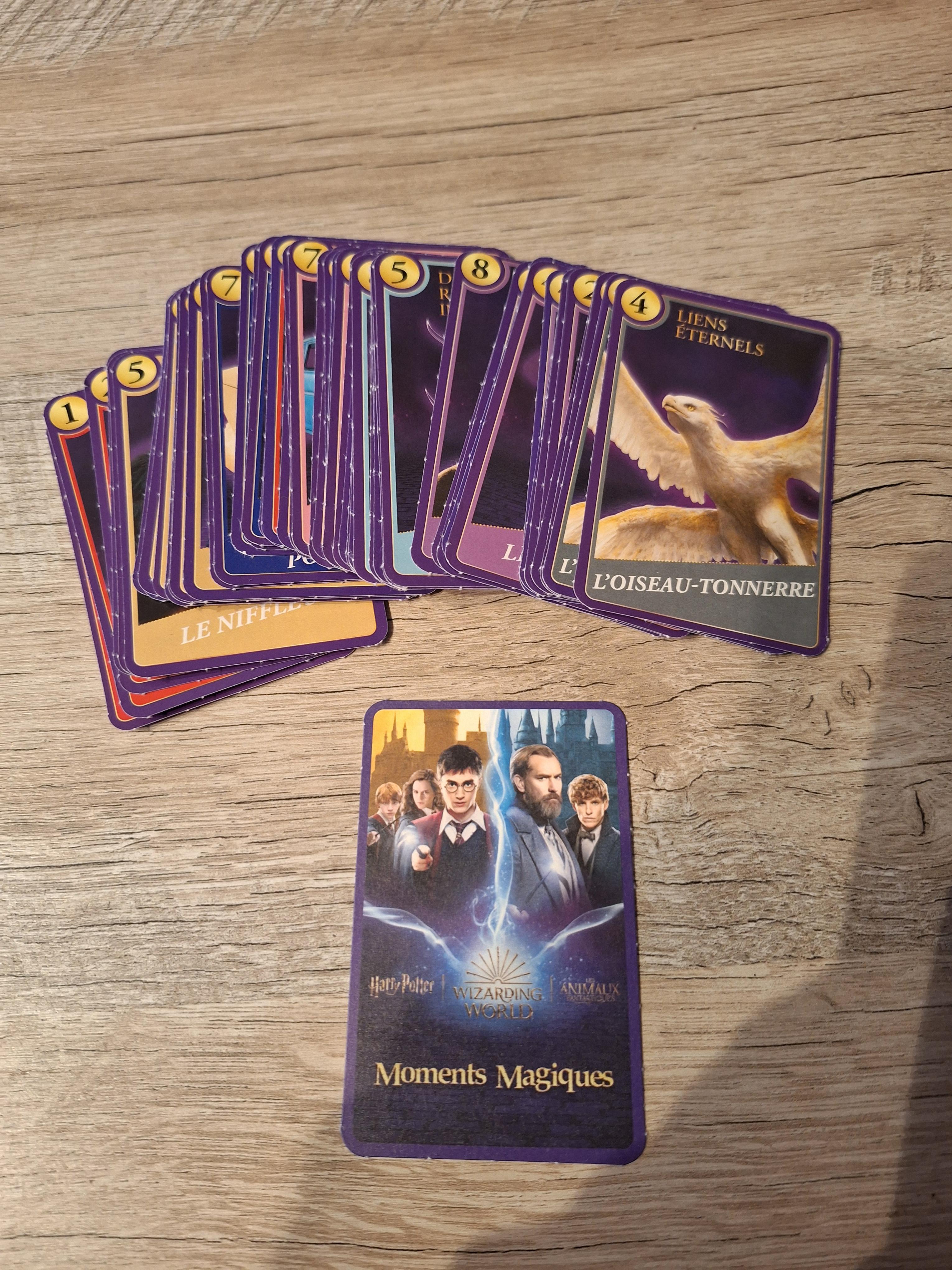 troc de troc 60 cartes harry potter moments magiques image 0