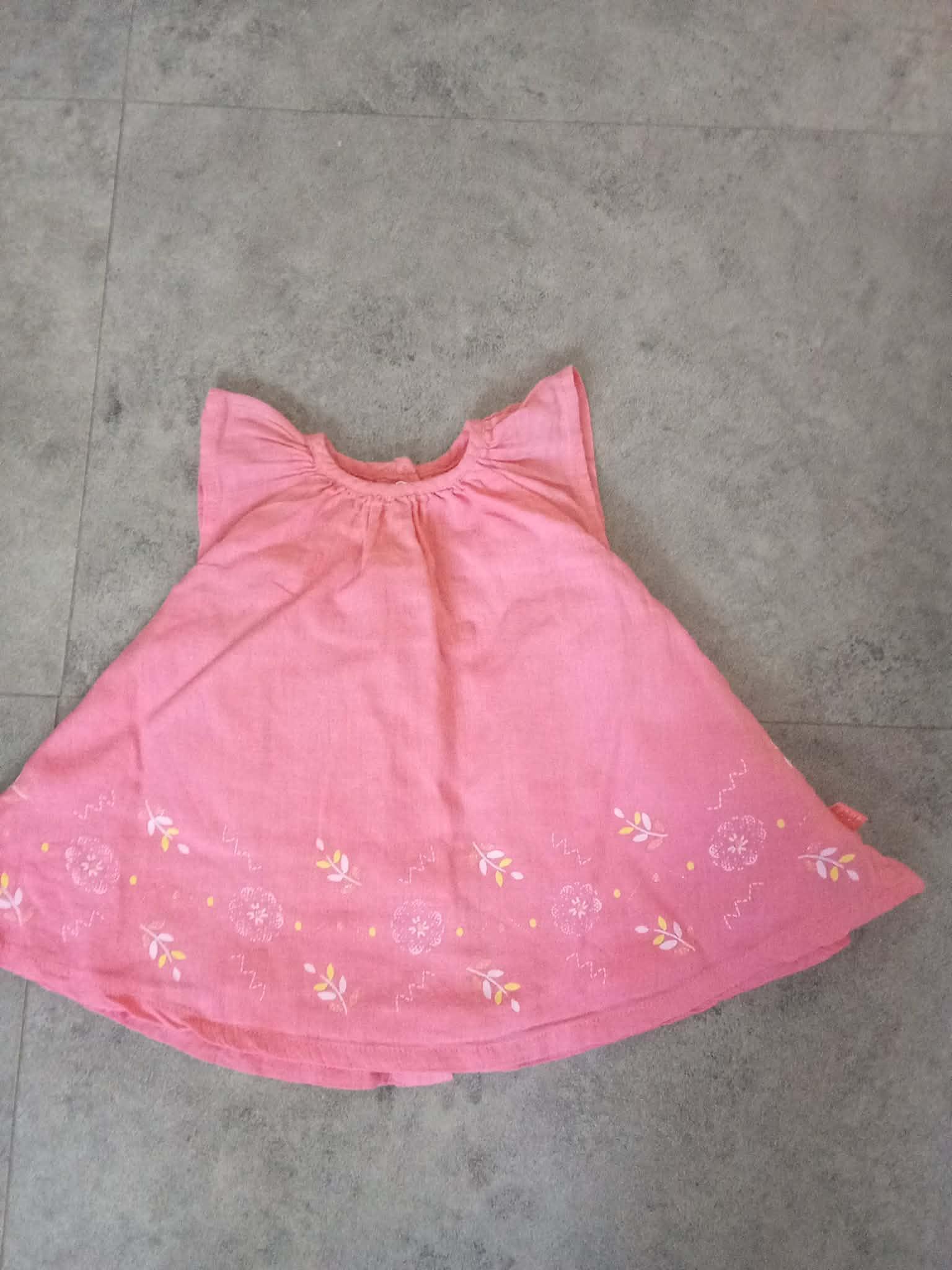 troc de troc petite robe rose marque sucre d'orge  3 mois image 0