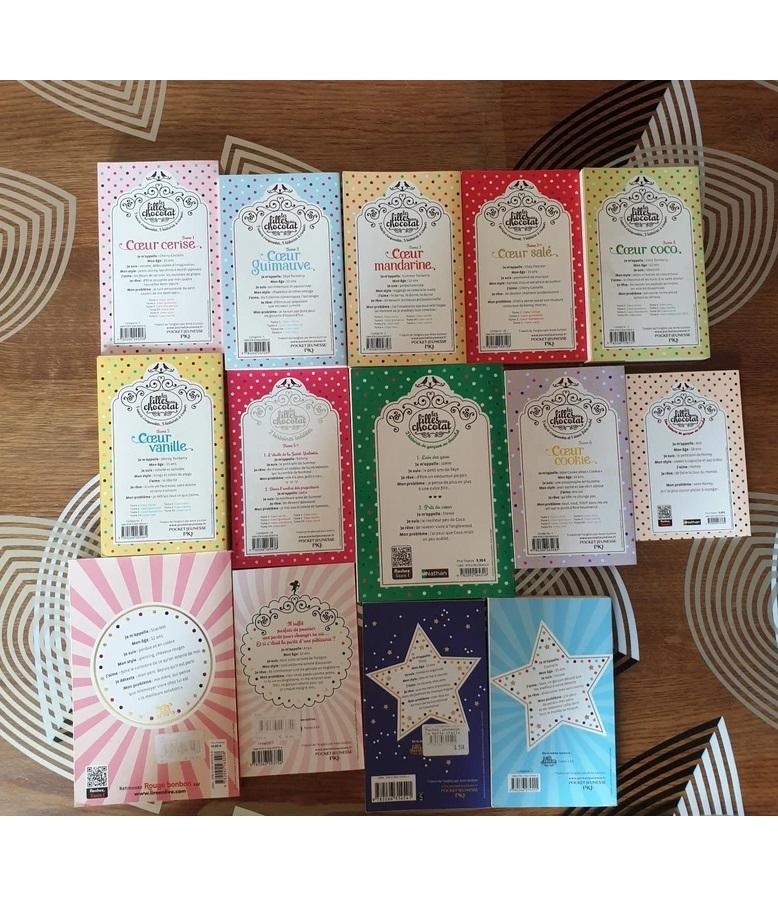 troc de troc 15 livres de l'auteure des filles au chocolat image 2