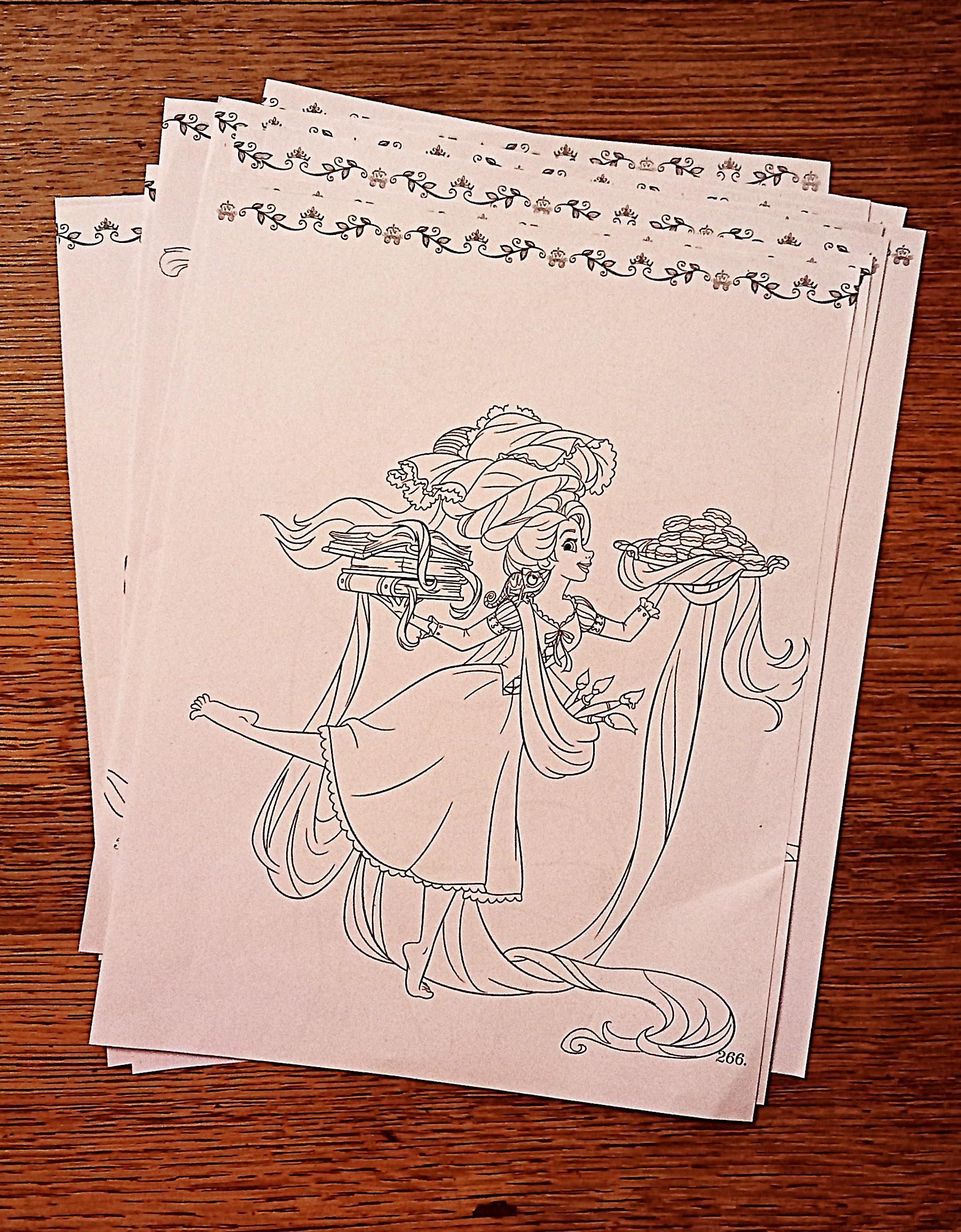 troc de troc coloriages de princesses disney. image 1