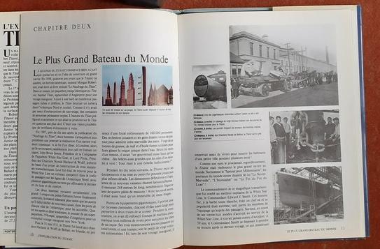 troc de troc attribué livre - l'exploration du titanic -  robert d. ballard image 2