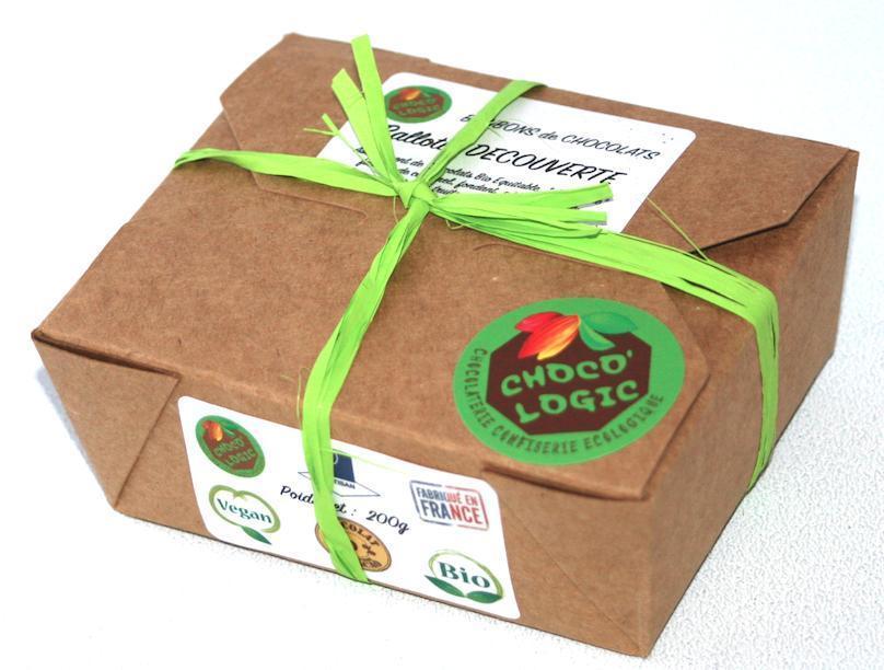 troc de troc * Épuisé * ballotin de 200g de bonbons de chocolats vegan image 1