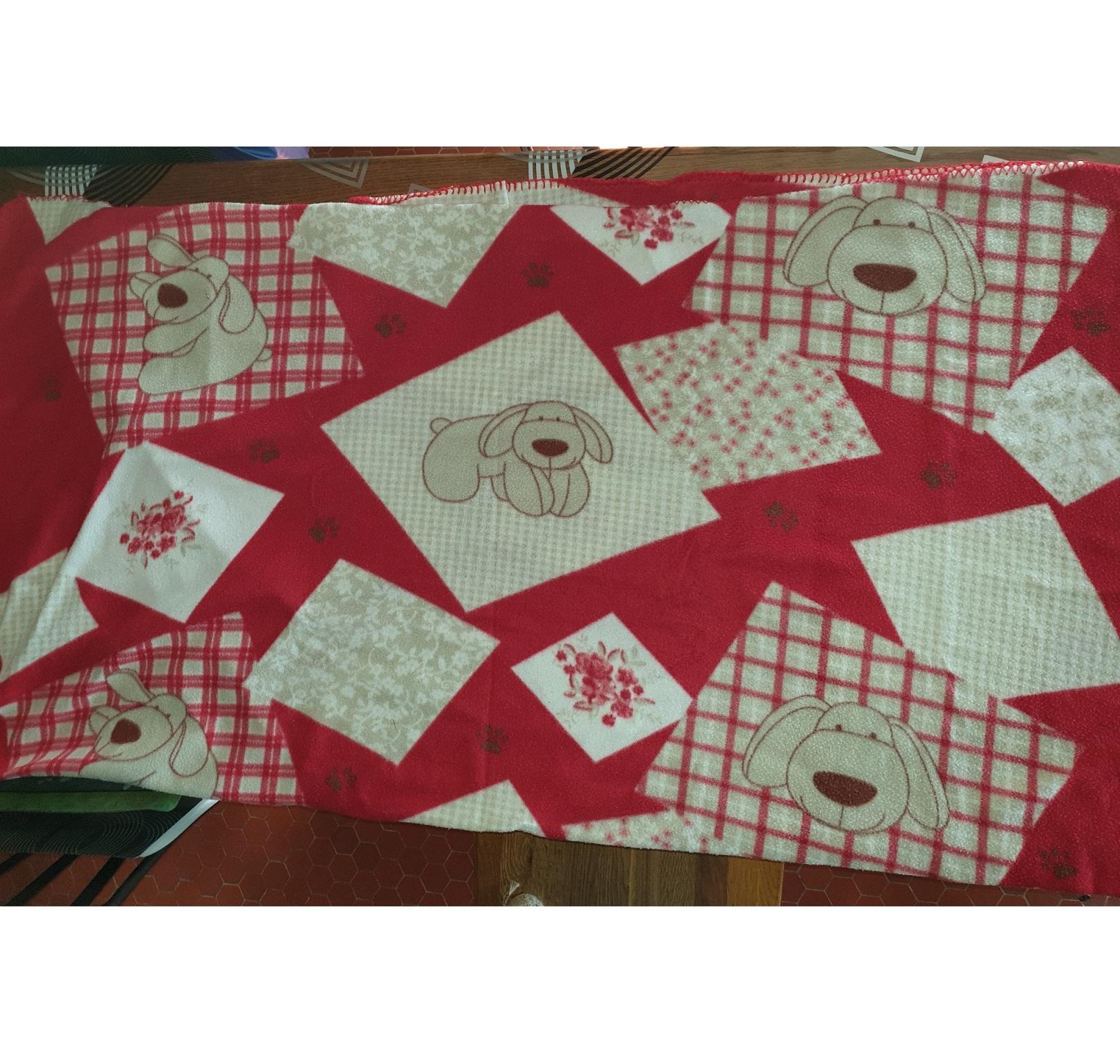 troc de troc plaid motif chien image 0