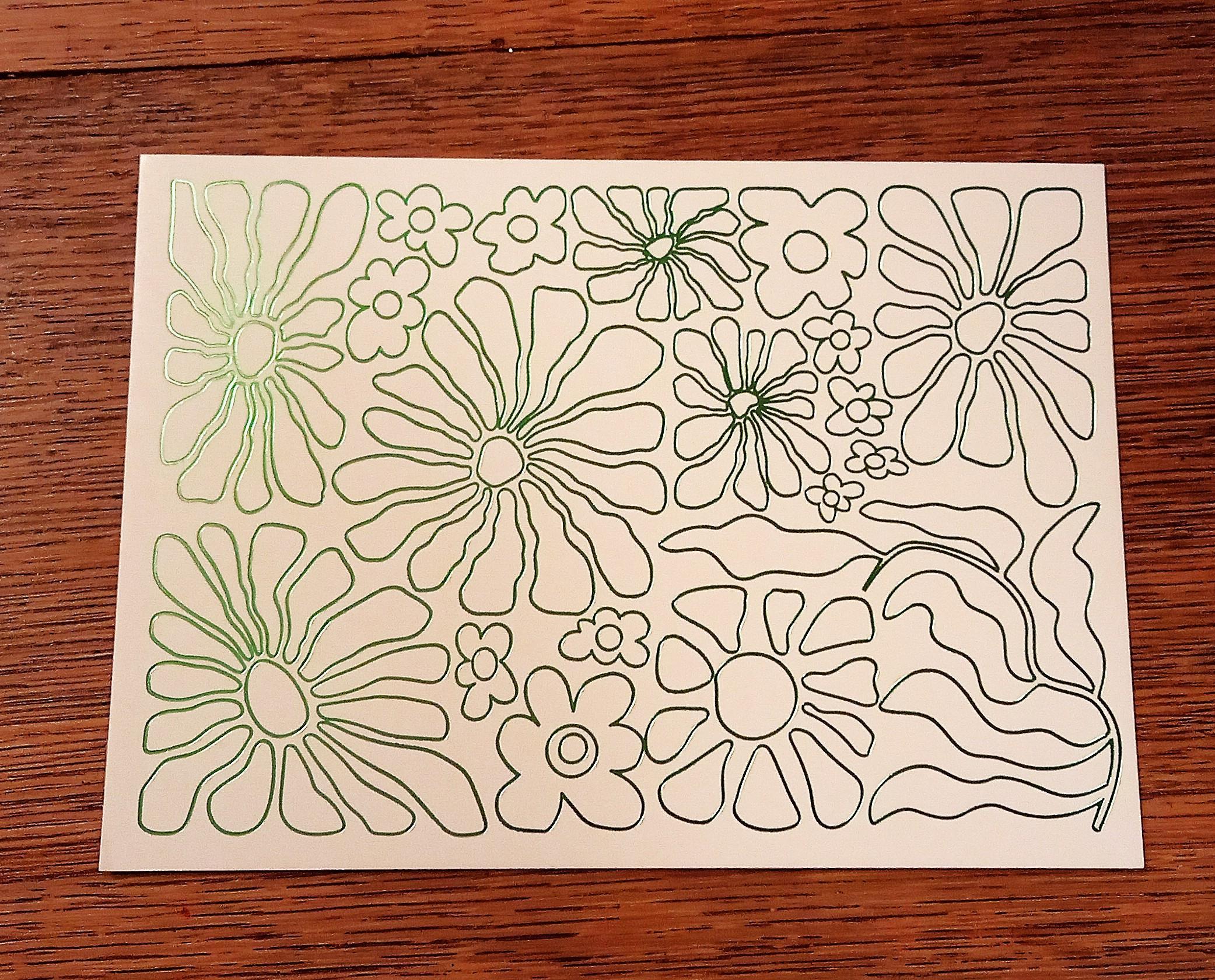 troc de troc carte postale "flowers". image 0