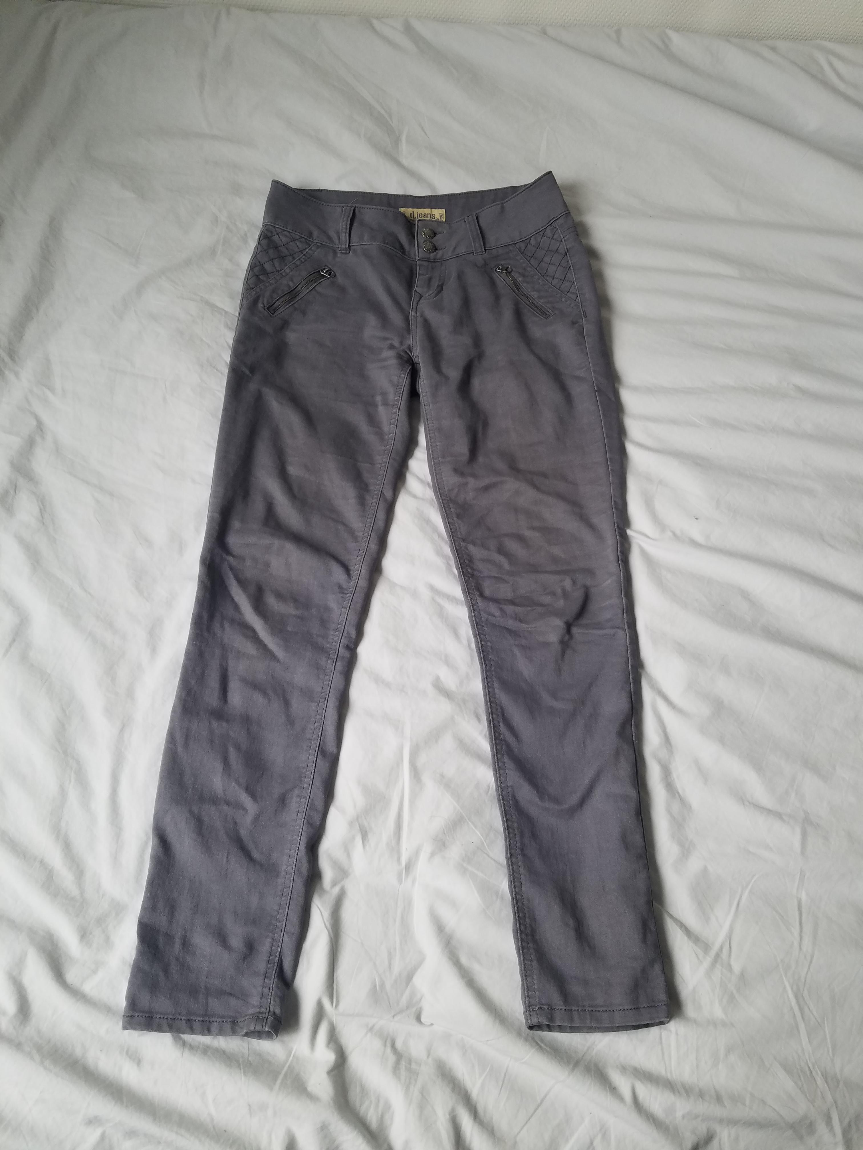 troc de troc pantalons gris - femmes image 0