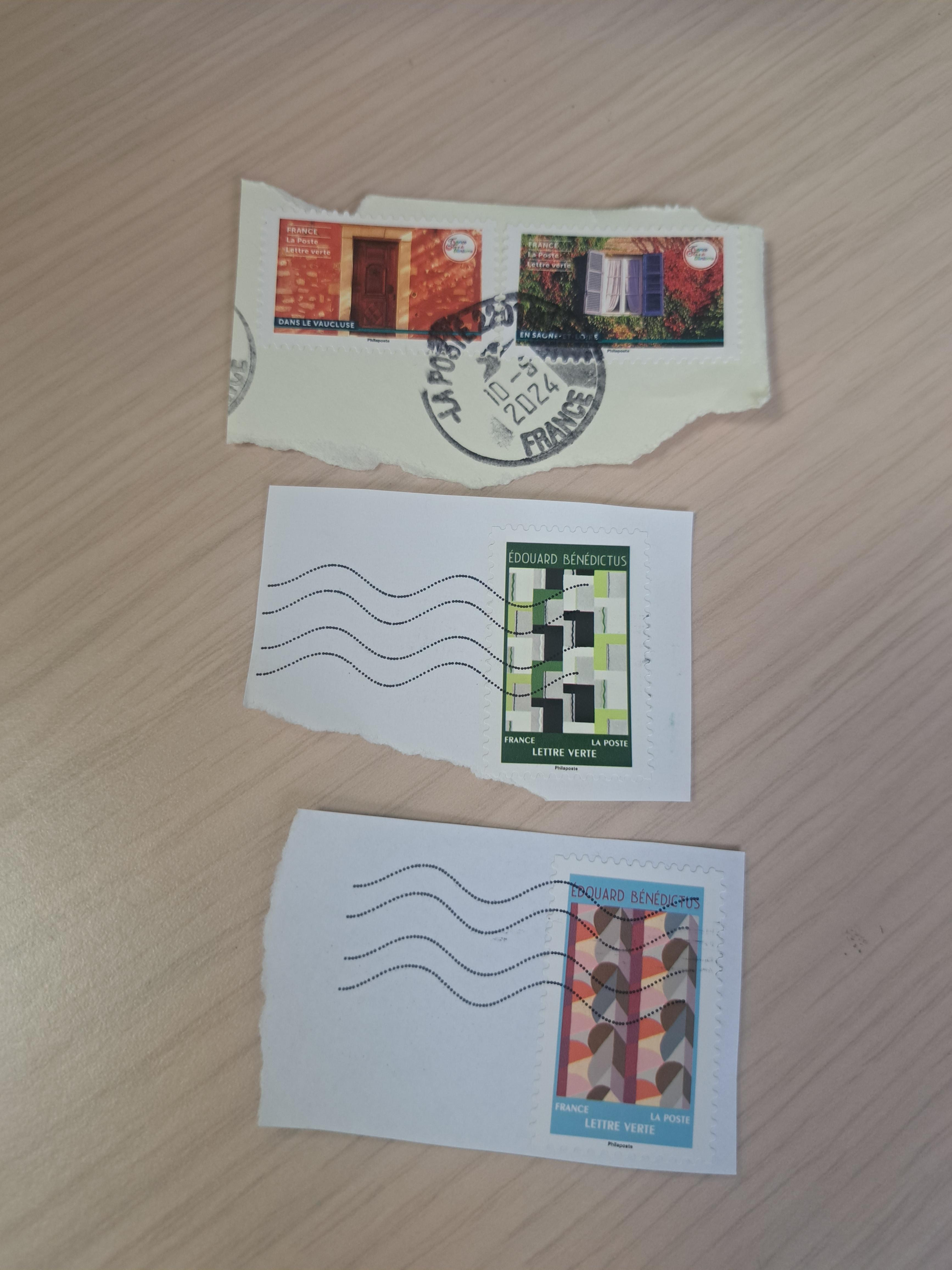 troc de troc lot de timbres oblitérés image 0